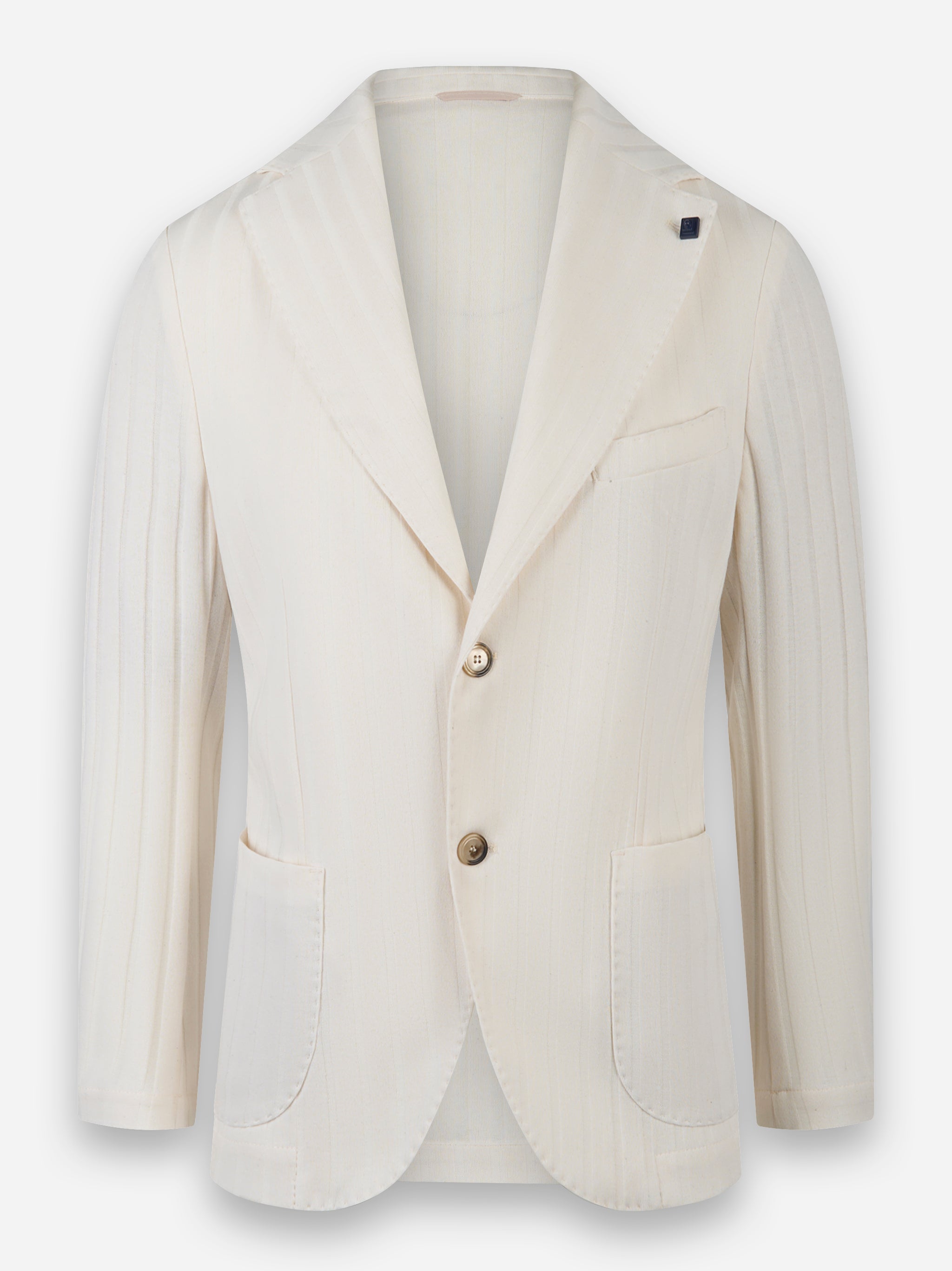 Blazer in jesery di cotone Beige