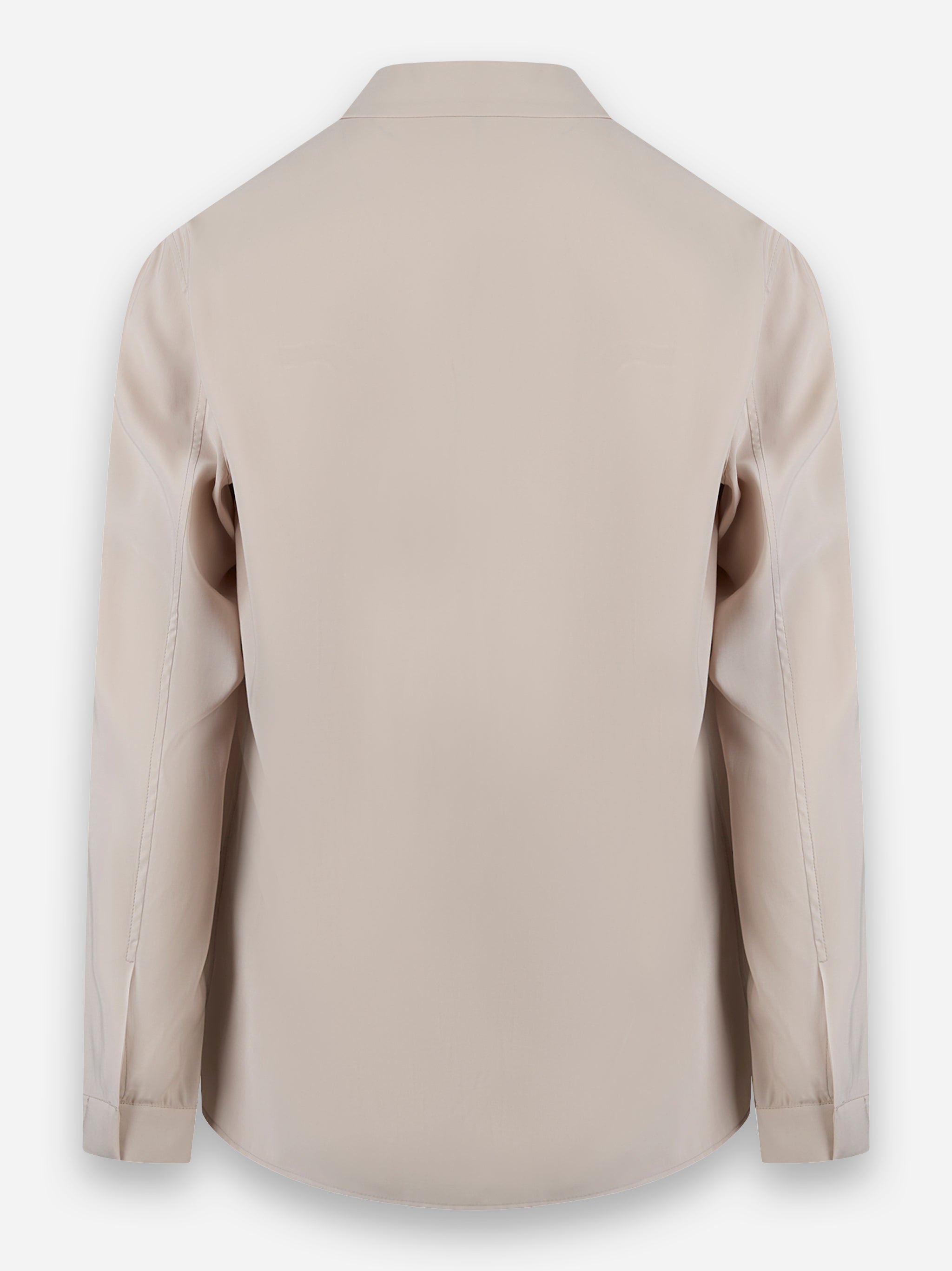 Camicia in viscosa Beige