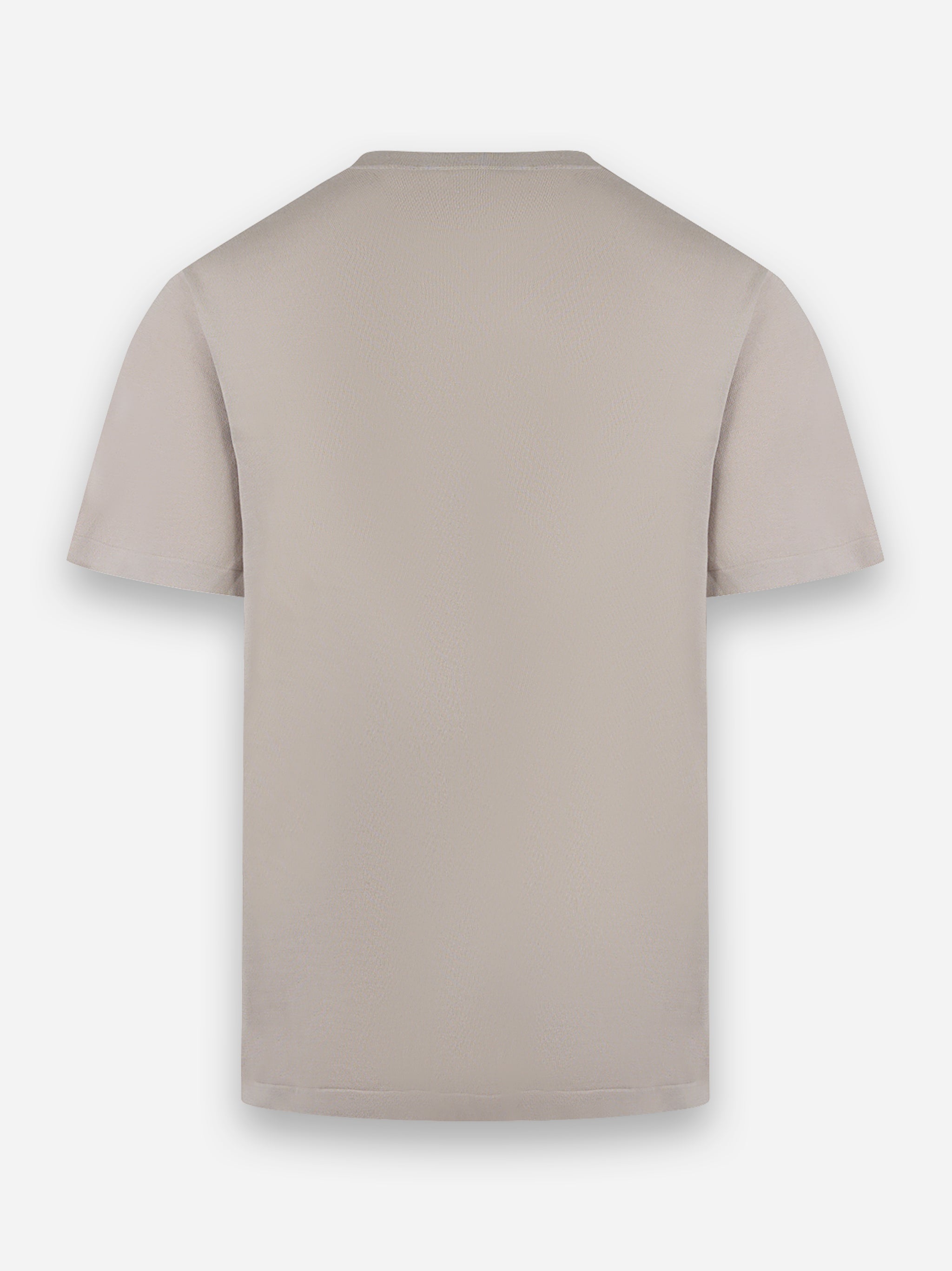 Maglia manica corta loose fit Beige