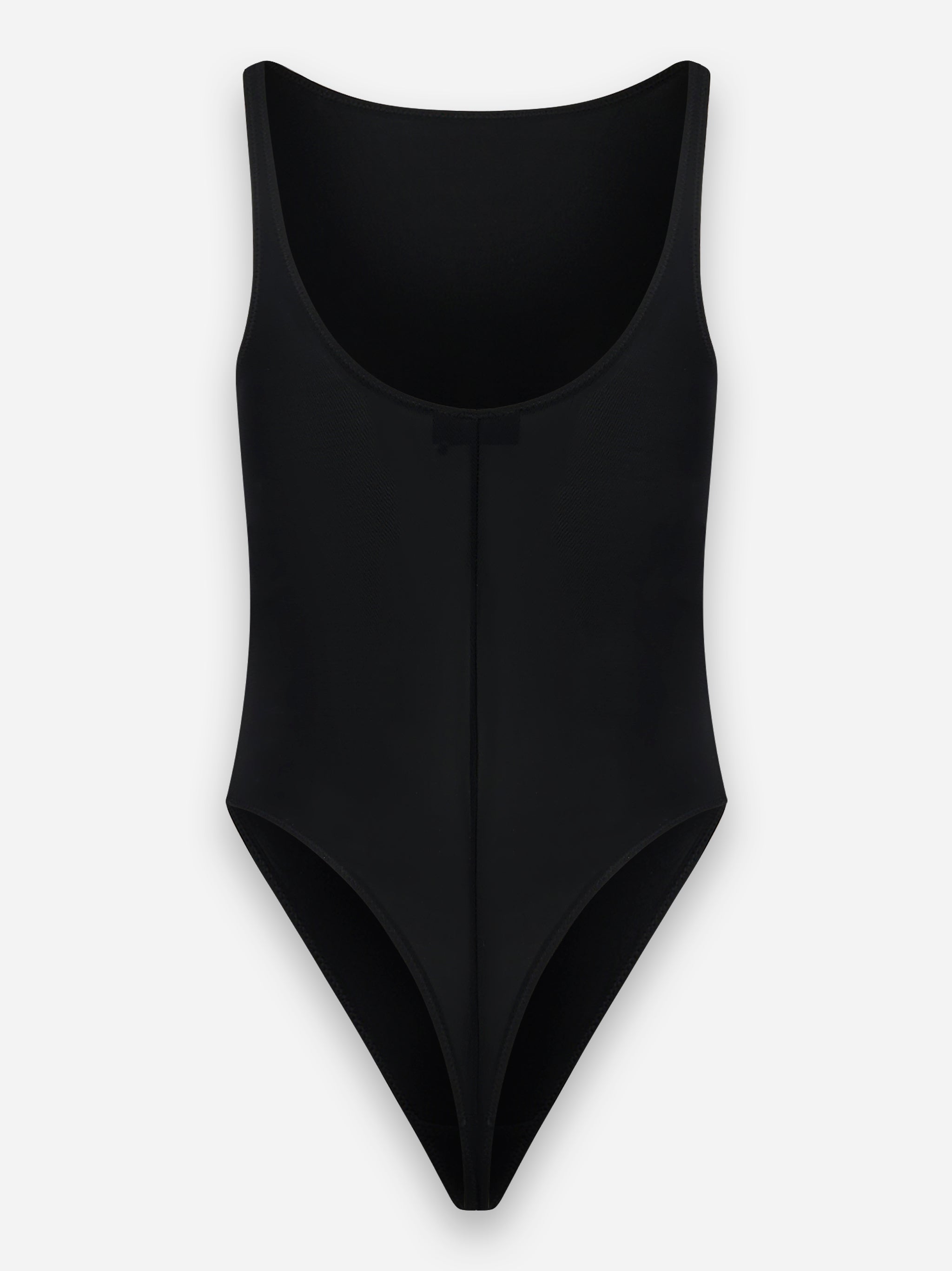 Body in jersey con dettagli gioiello Nero
