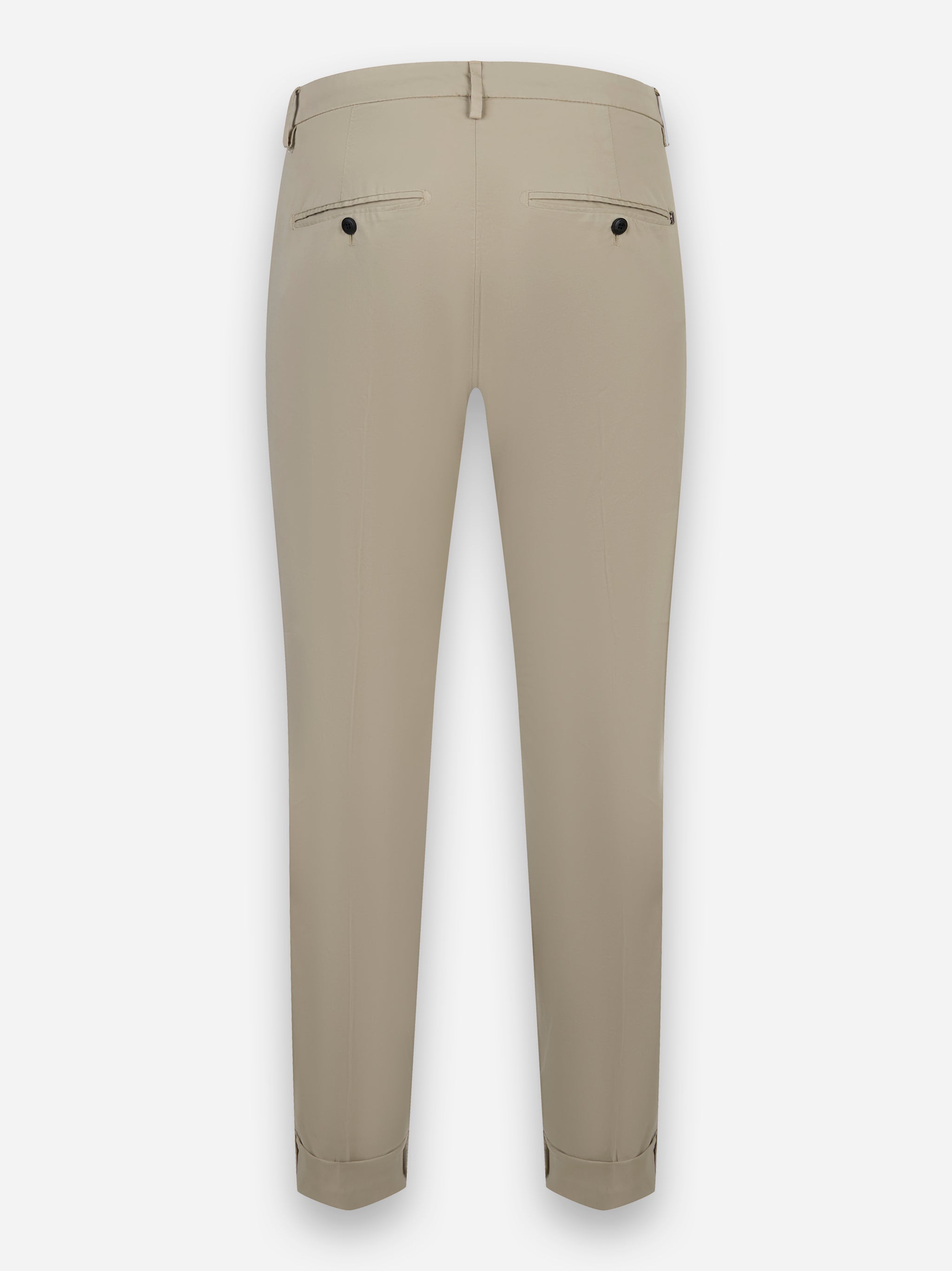 Pantalone skinny fit in cotone stretch Gaubert Beige