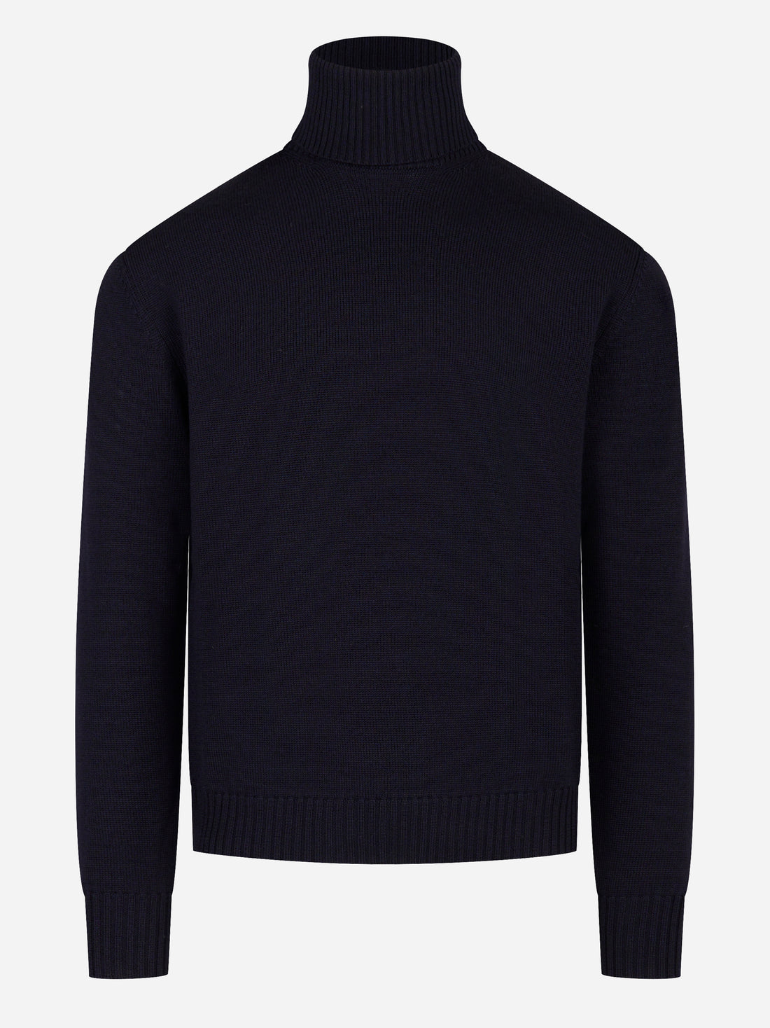 Dolcevita in lana merinos finezza 7 Blu