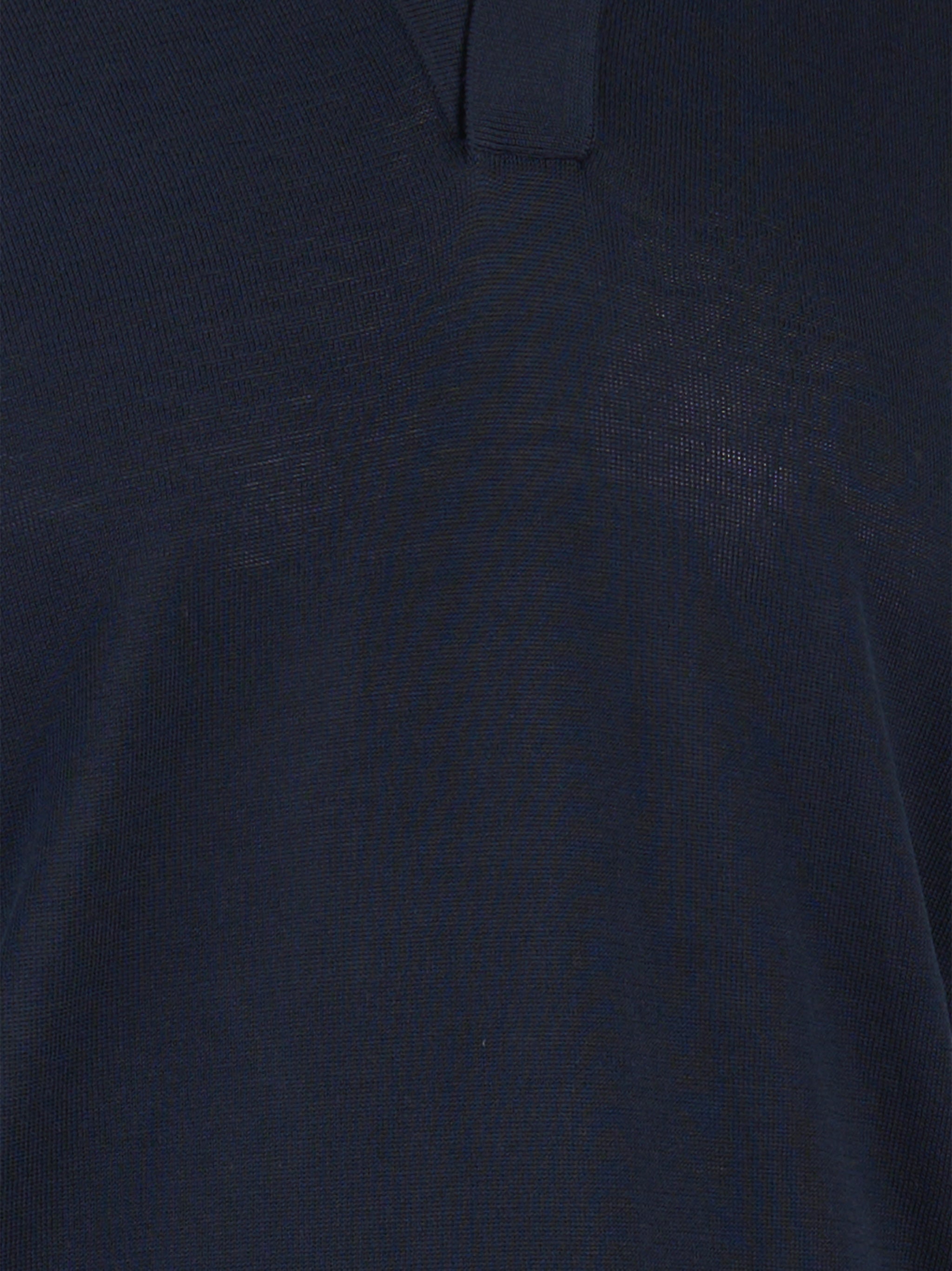 Polo tinta unita finezza 16 Blu