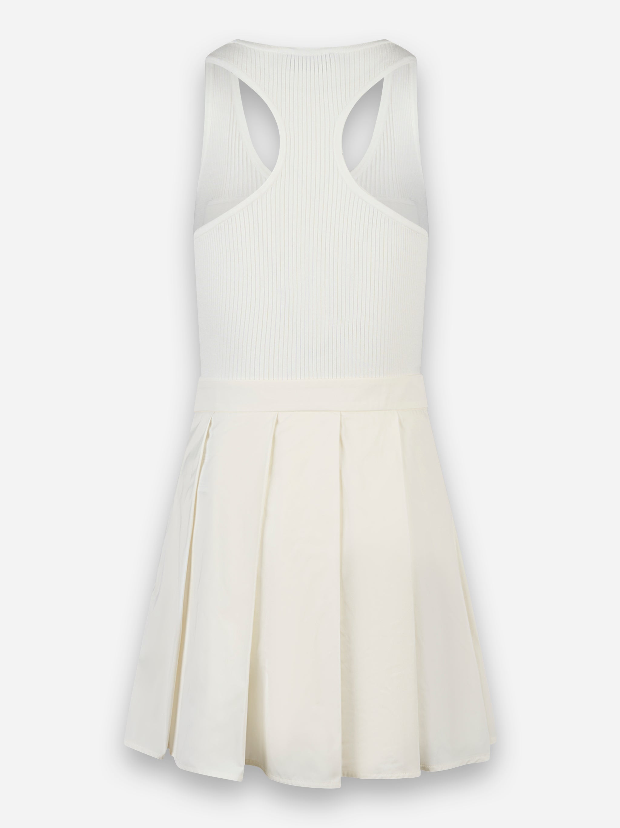 Abito in maglia Bianco