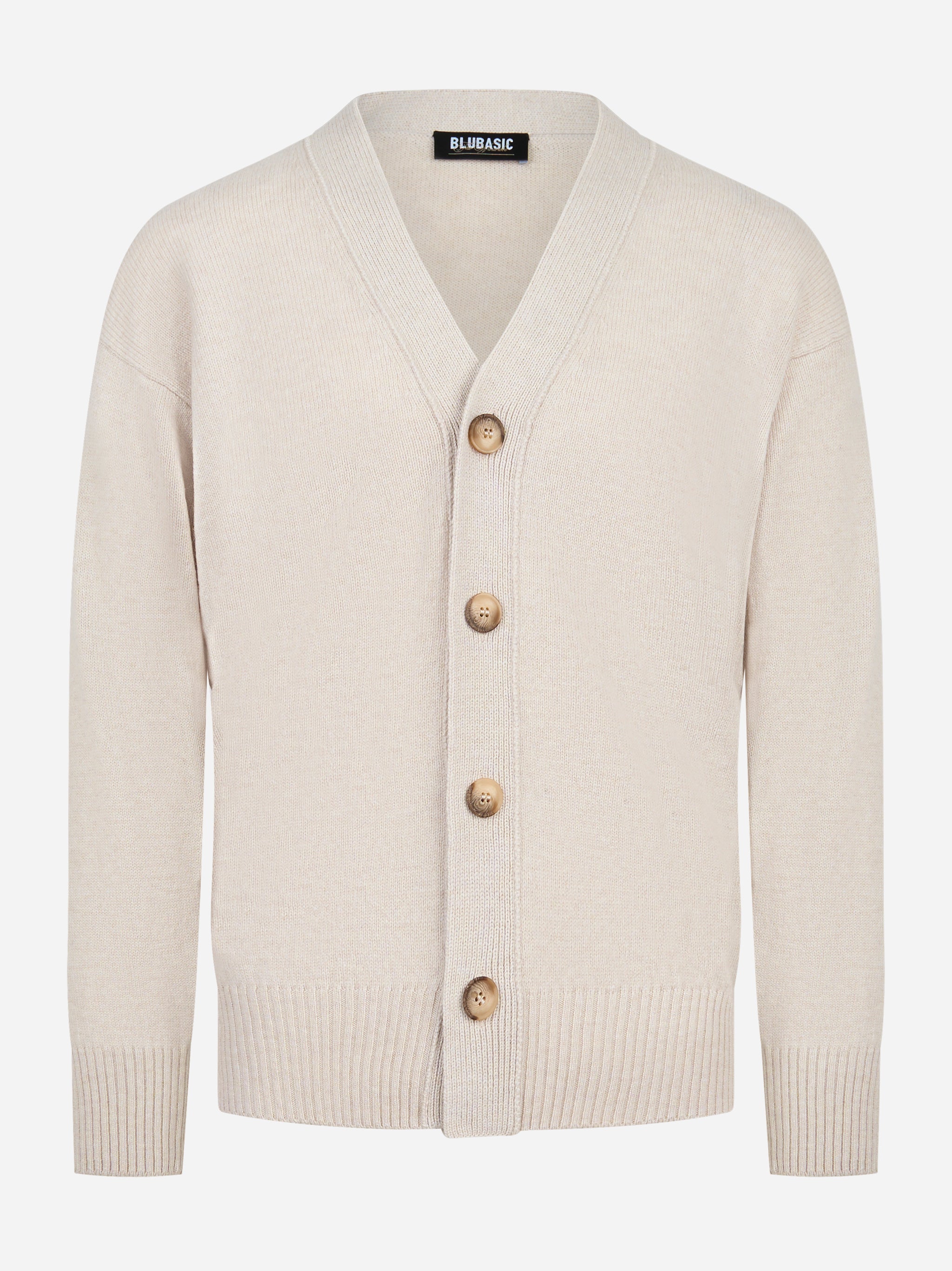 Cardigan in geelong beige