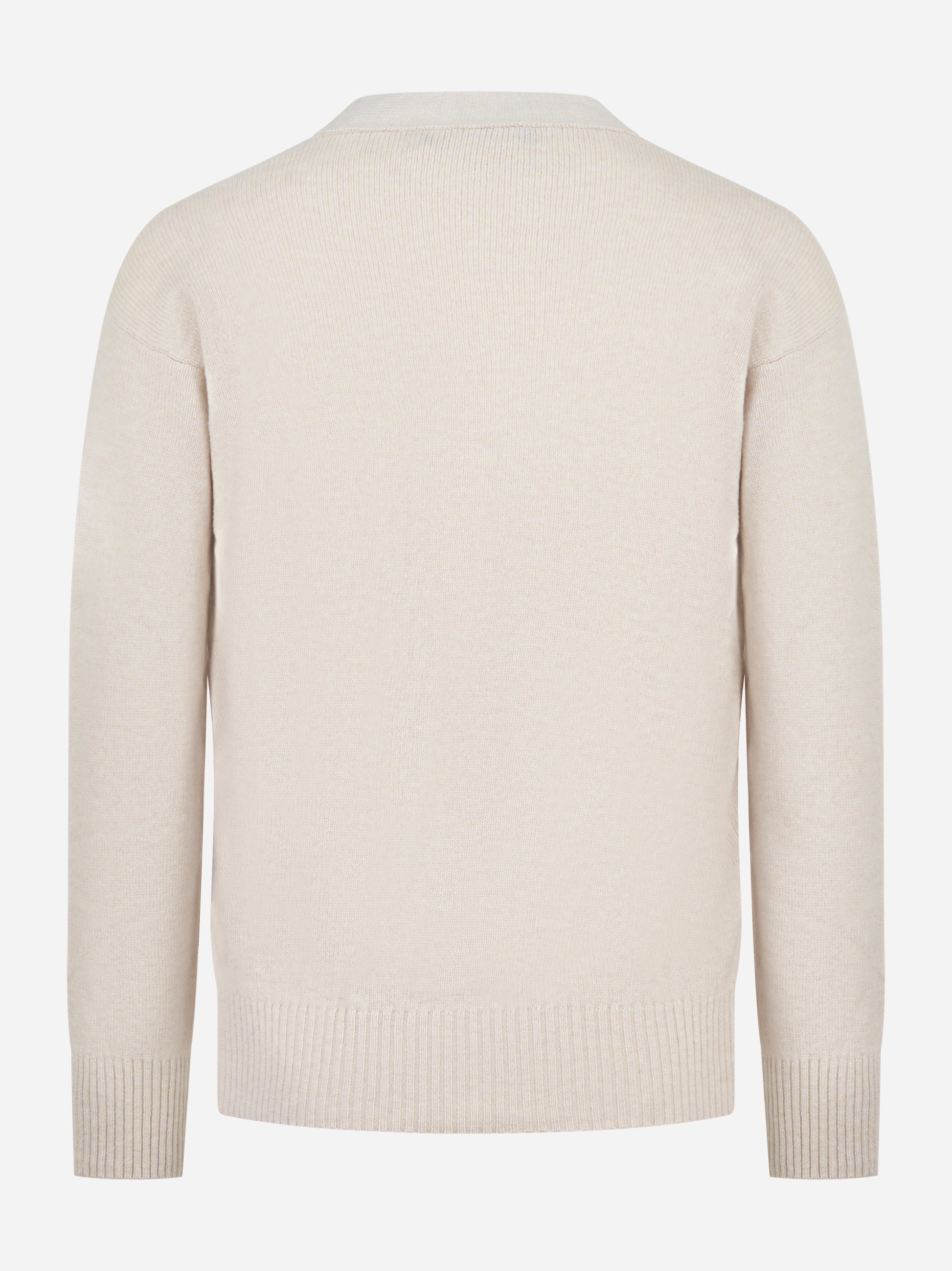 Cardigan in geelong beige