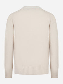 Cardigan in geelong beige