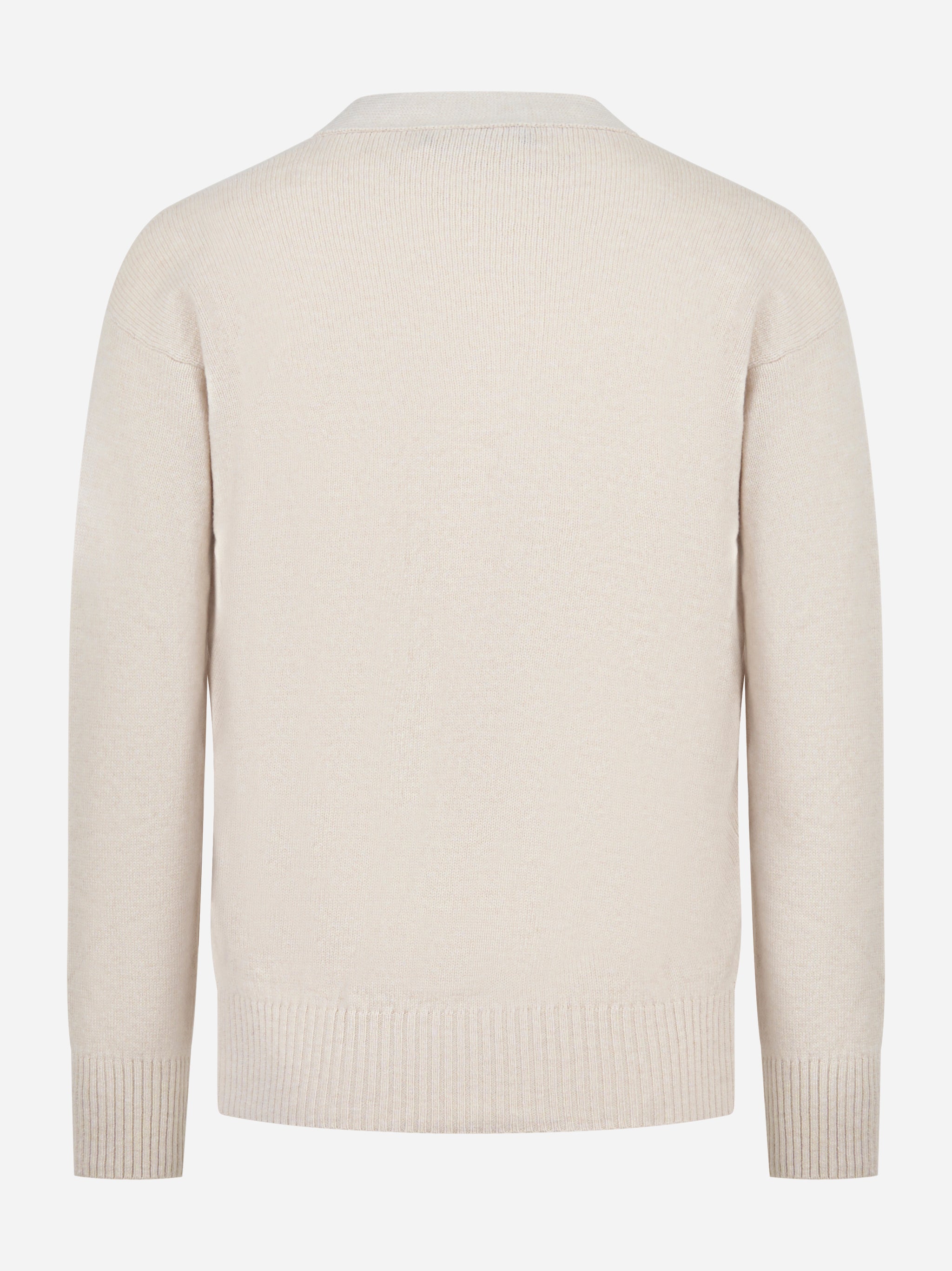 Cardigan in geelong beige