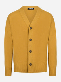 Cardigan in geelong giallo