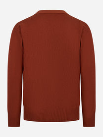 Cardigan in geelong arancione