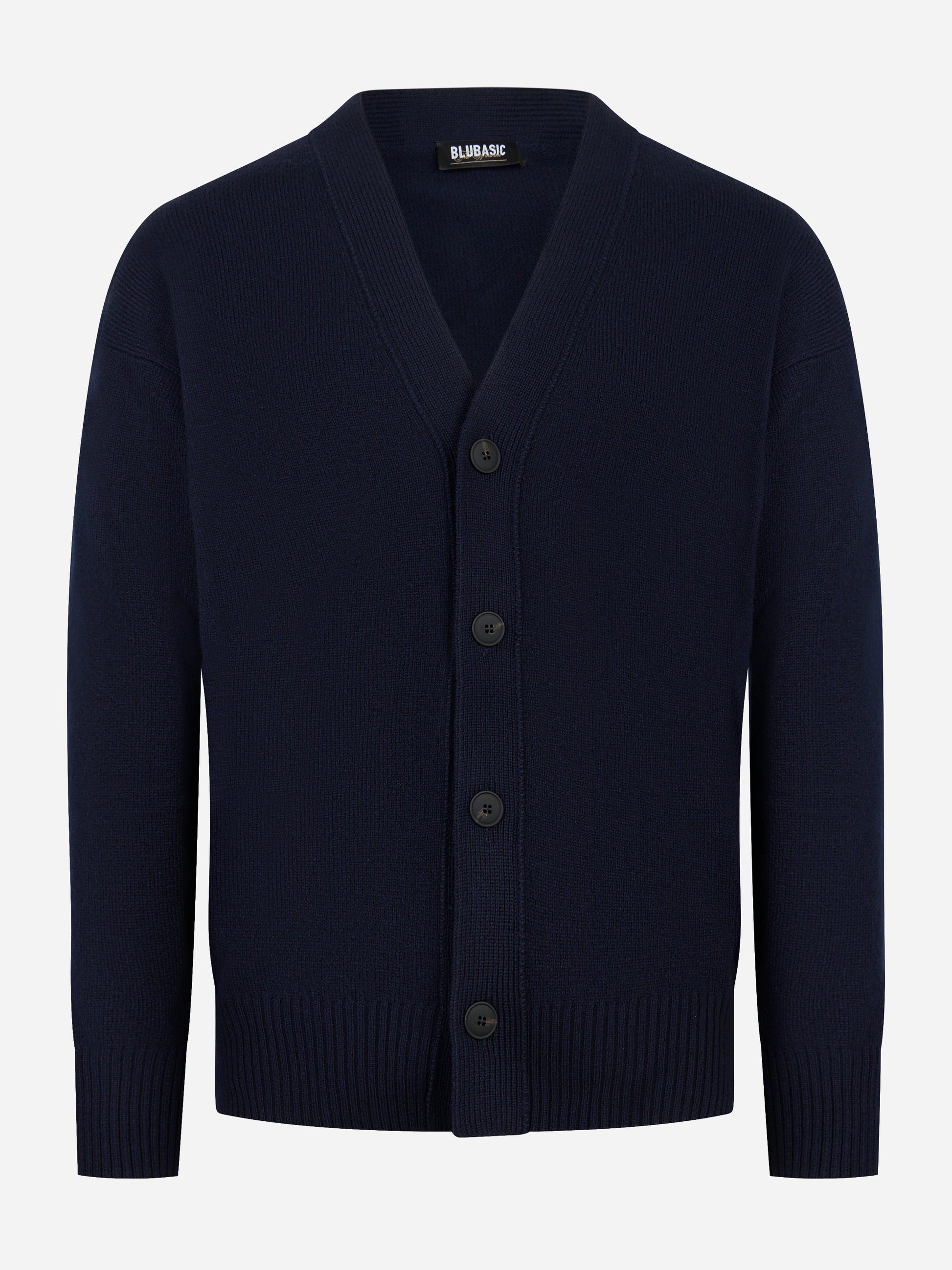 Cardigan in geelong blu