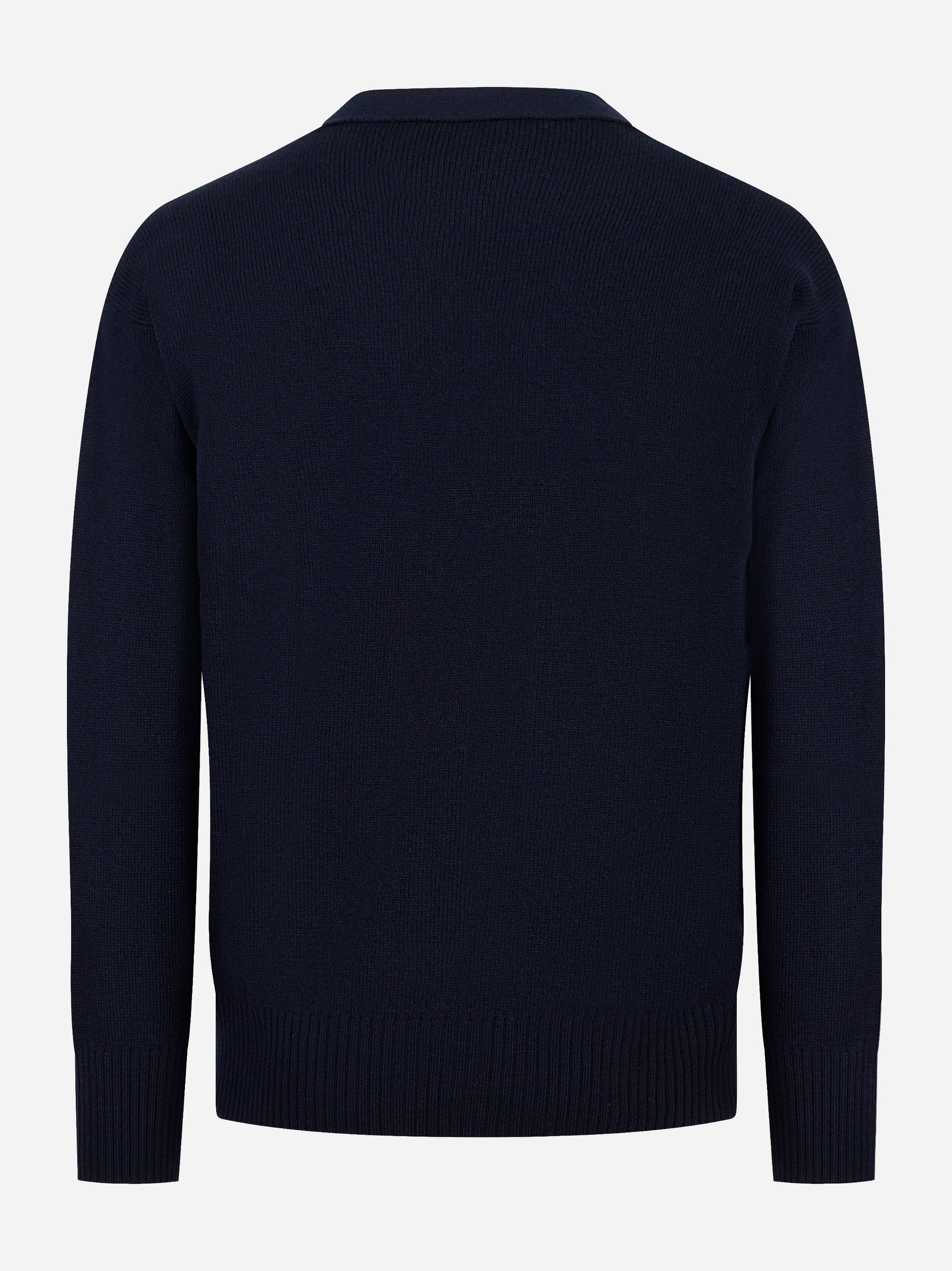 Cardigan in geelong blu