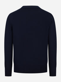 Cardigan in geelong blu