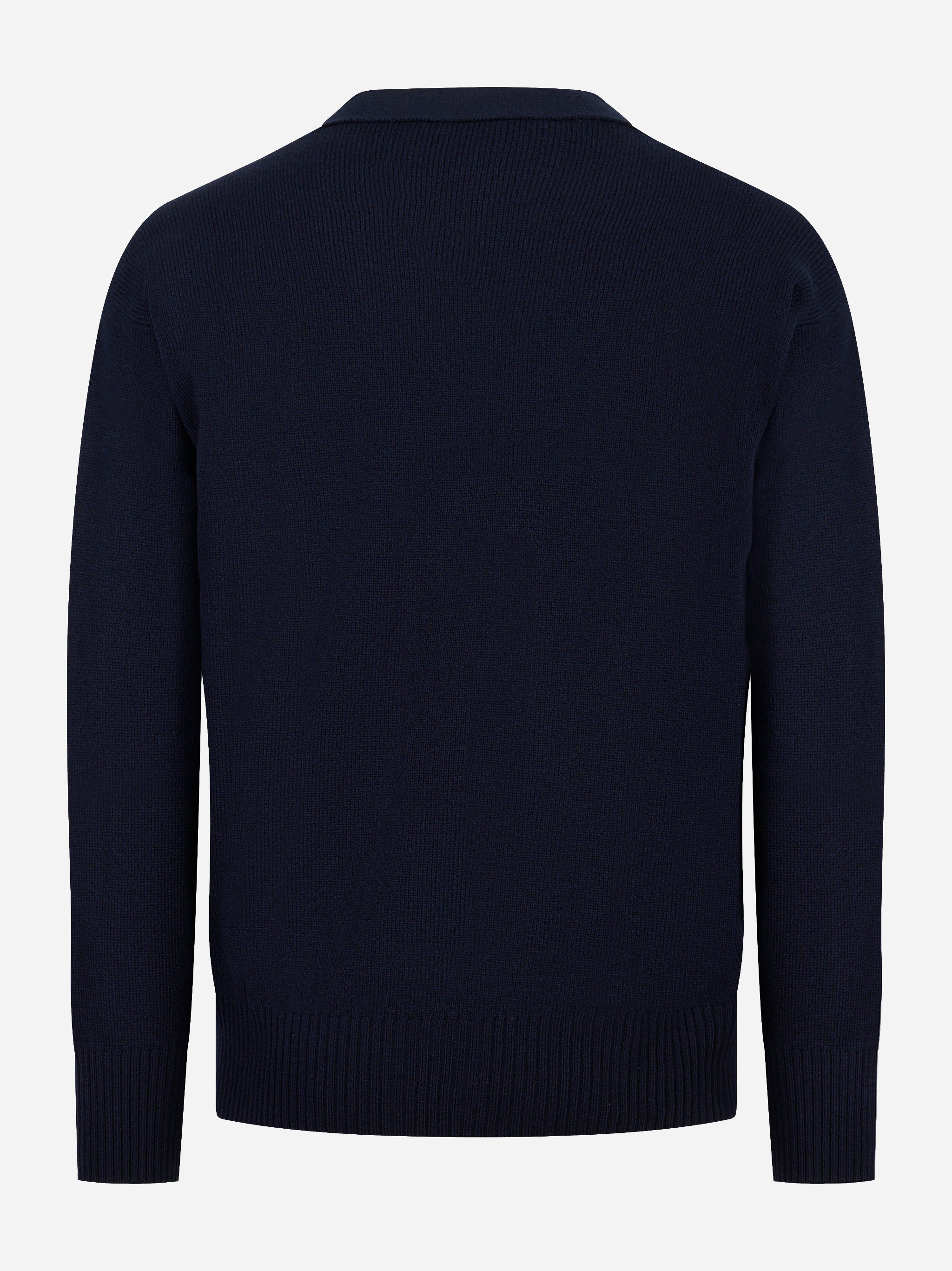 Cardigan in geelong blu