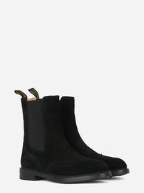 Beatles in suede con fondo gomma Nero