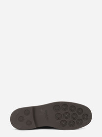 Mocassino Adler in suede con frangia Marrone