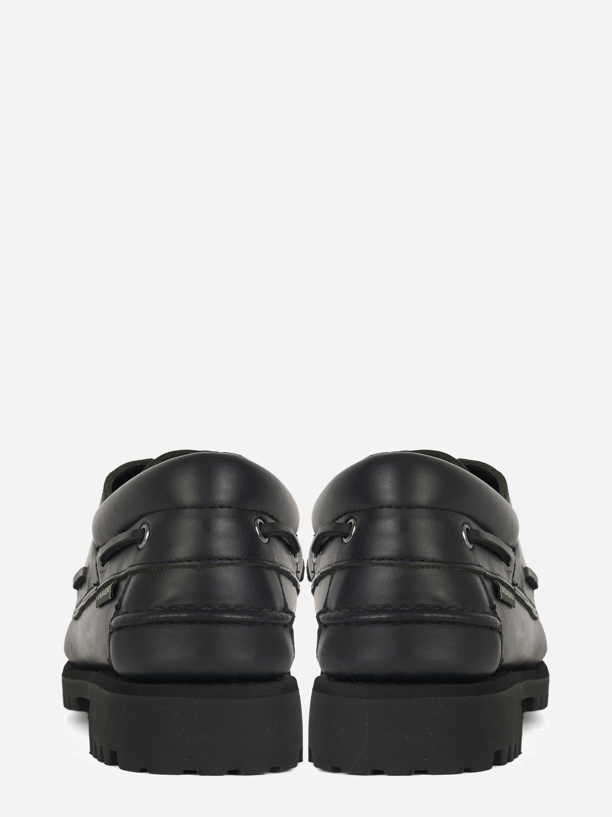 Stringata Acadia in pelle Nera