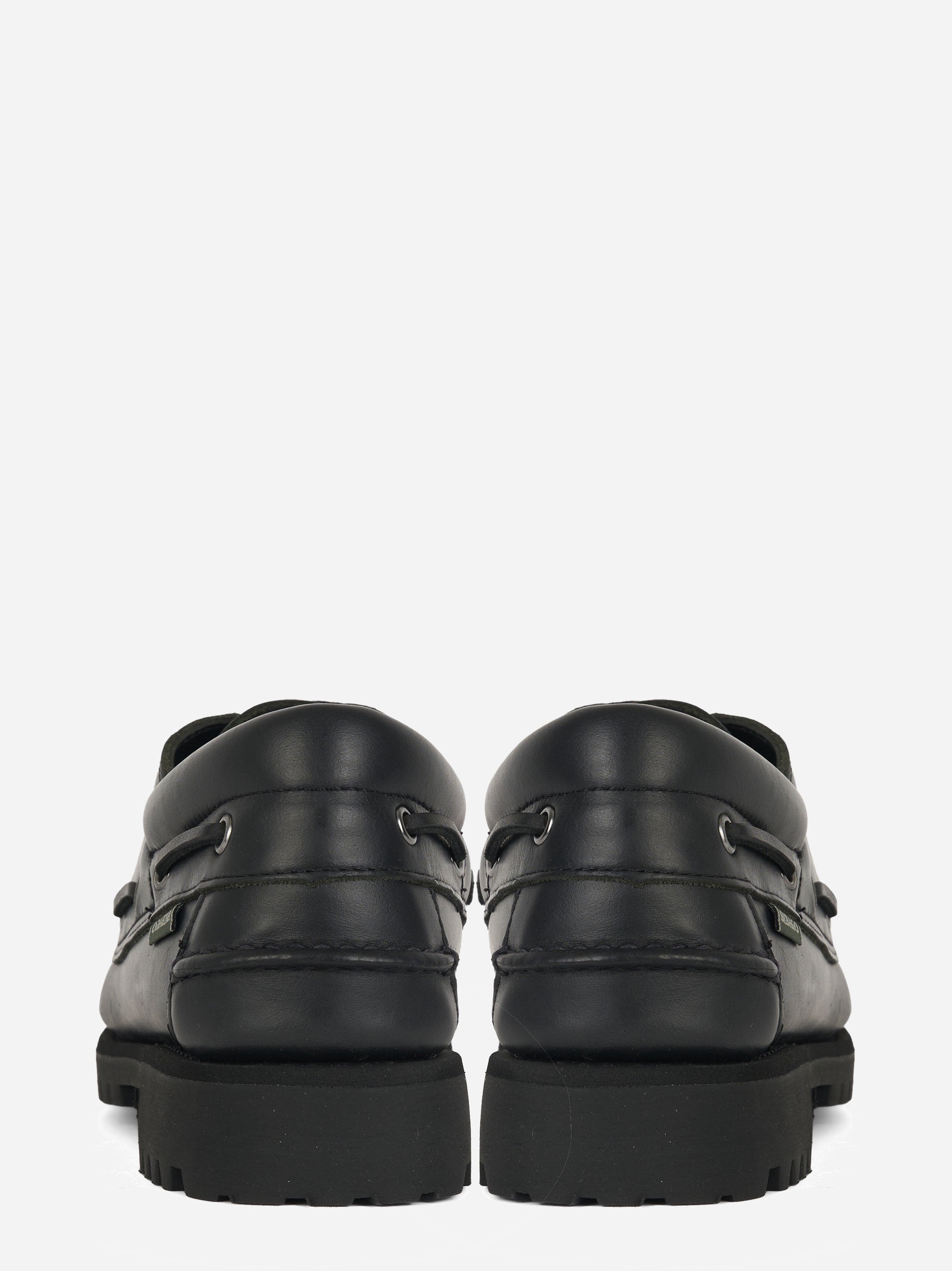 Stringata Acadia in pelle Nera