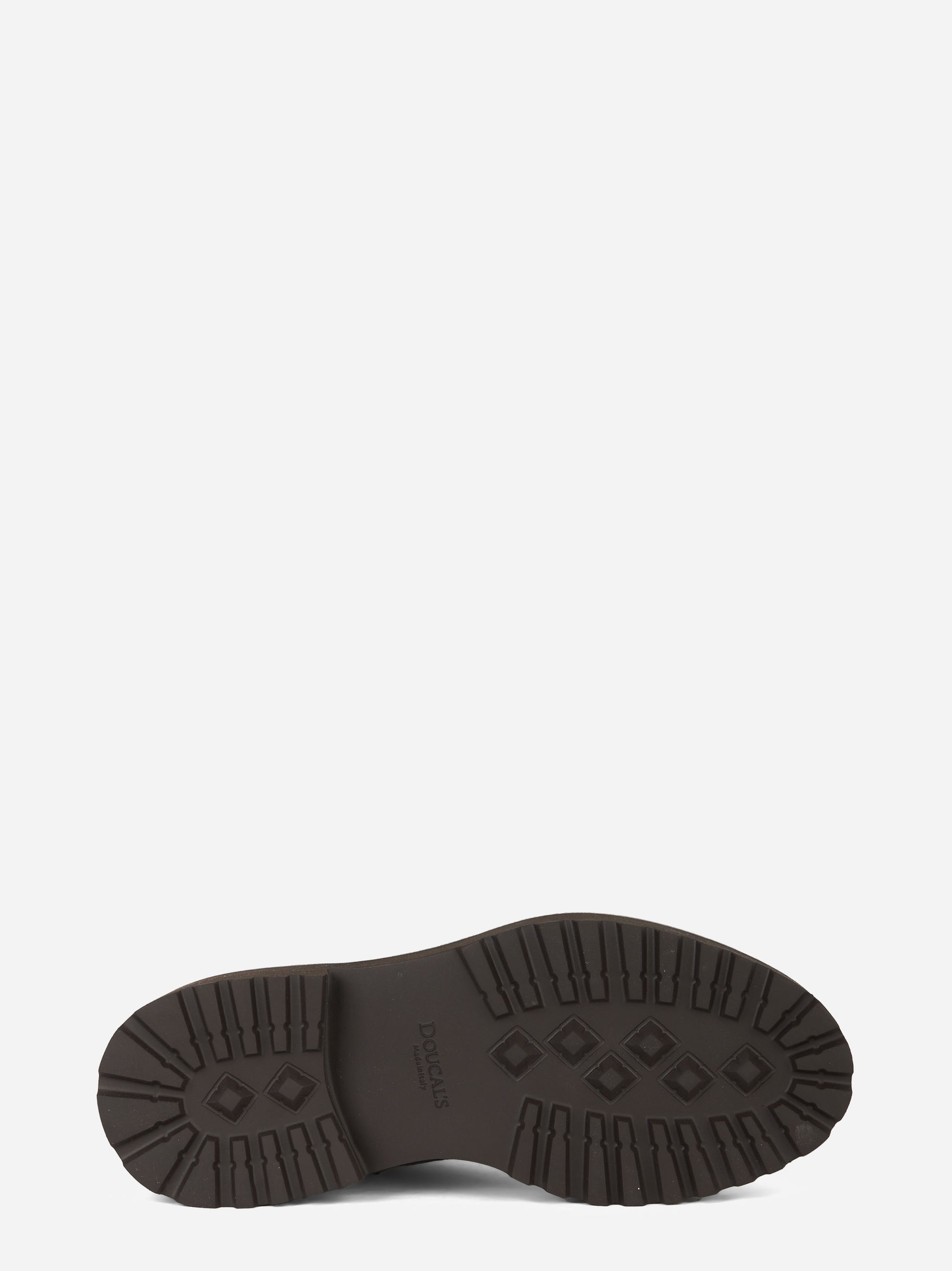 Stivale allacciato in suede con zip laterale Grigio