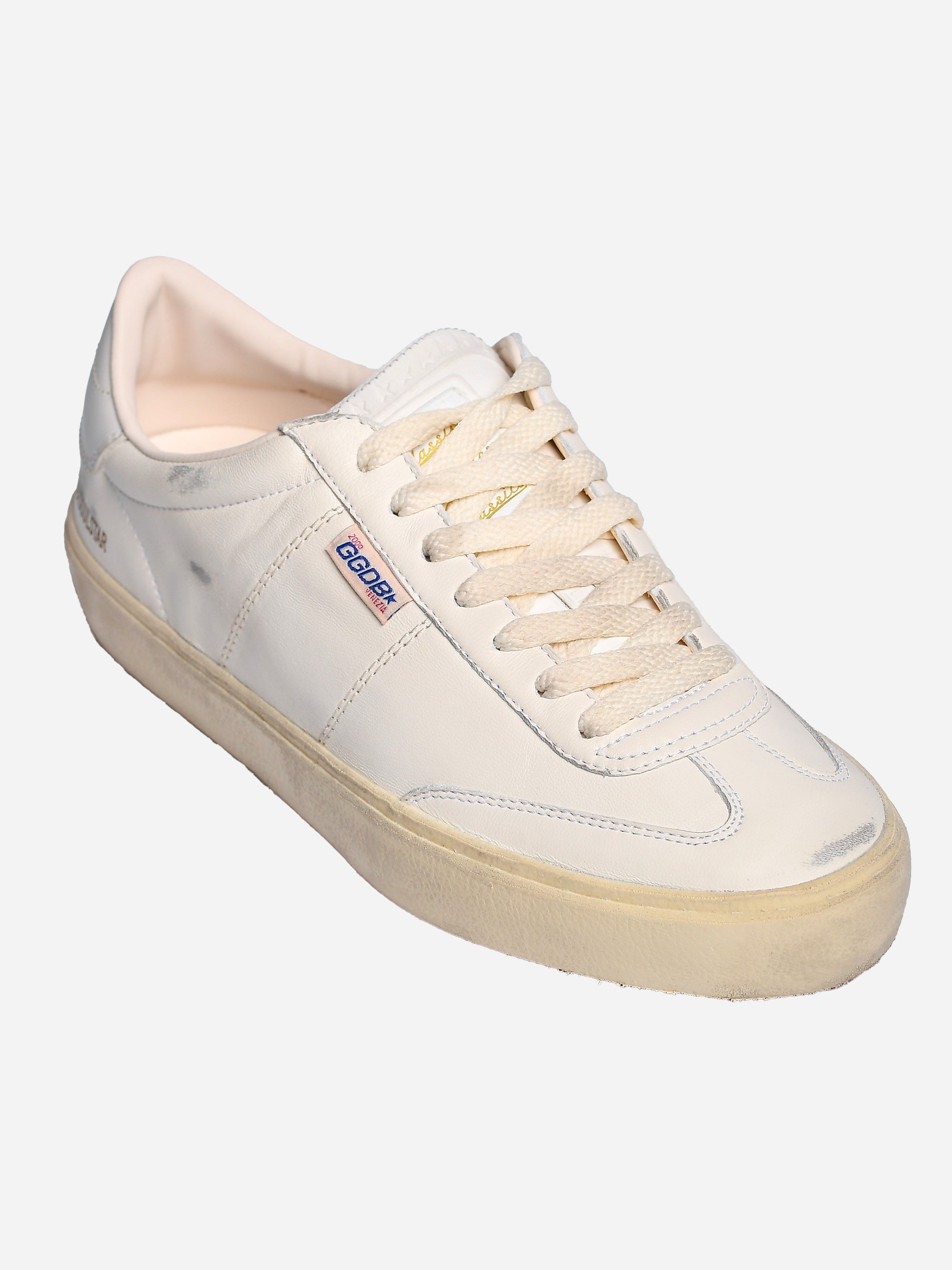 Sneakers Soul Star in Pelle Bio Bianca Bianco