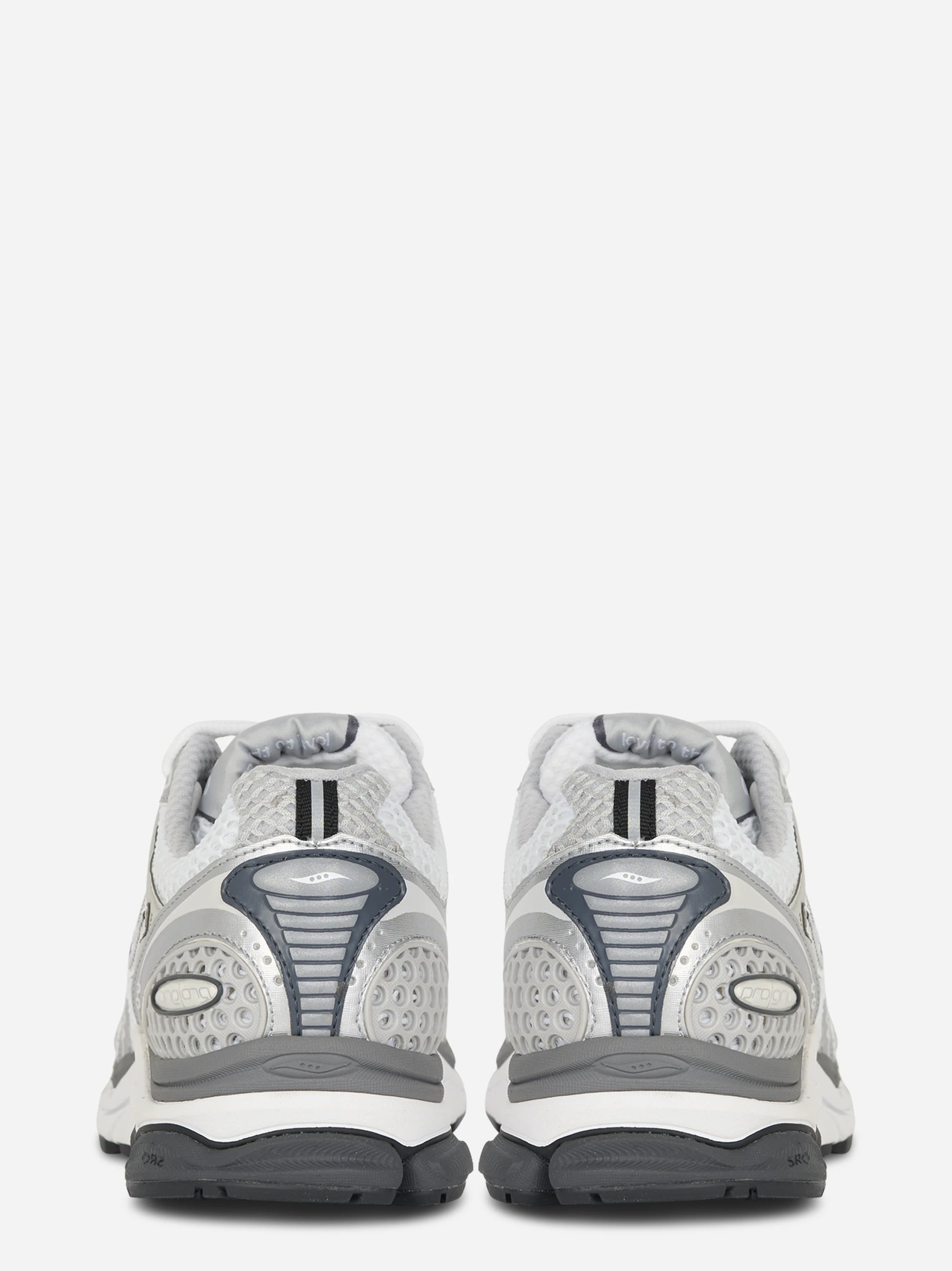 Sneakers Triumph bianche e argento