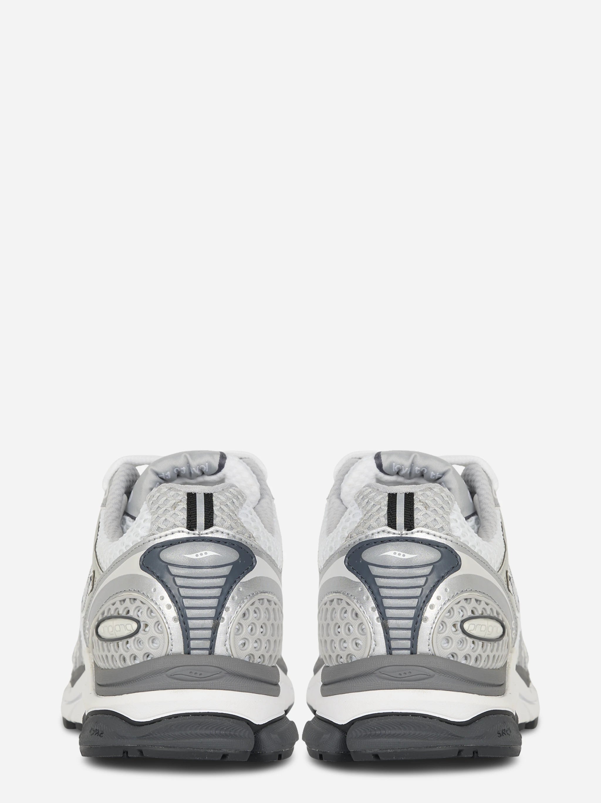 Sneakers Triumph bianche e argento