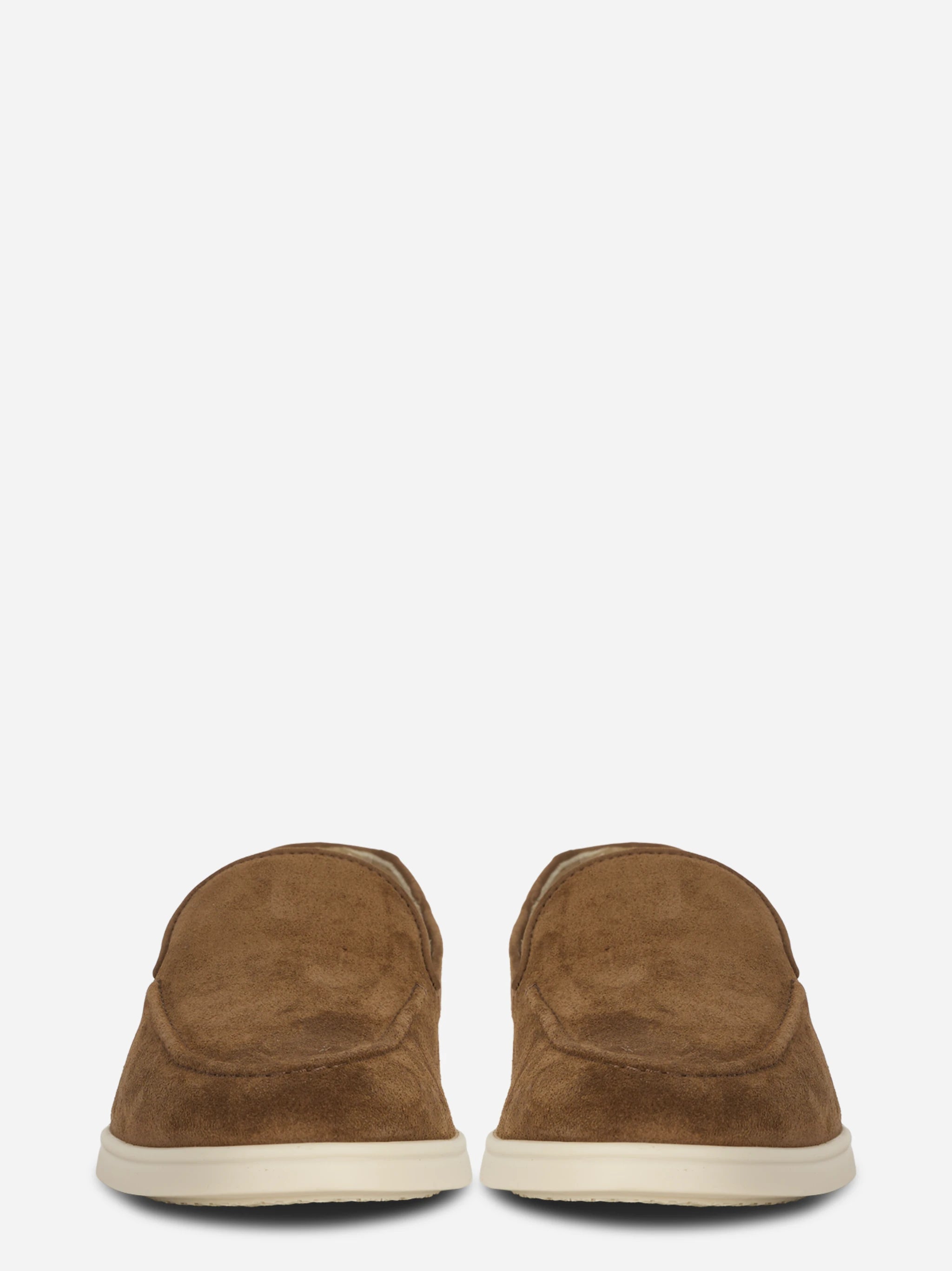 Mocassino marrone in suede