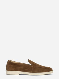 Mocassino marrone in suede