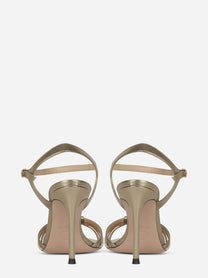 Sandalo oro metallizzato