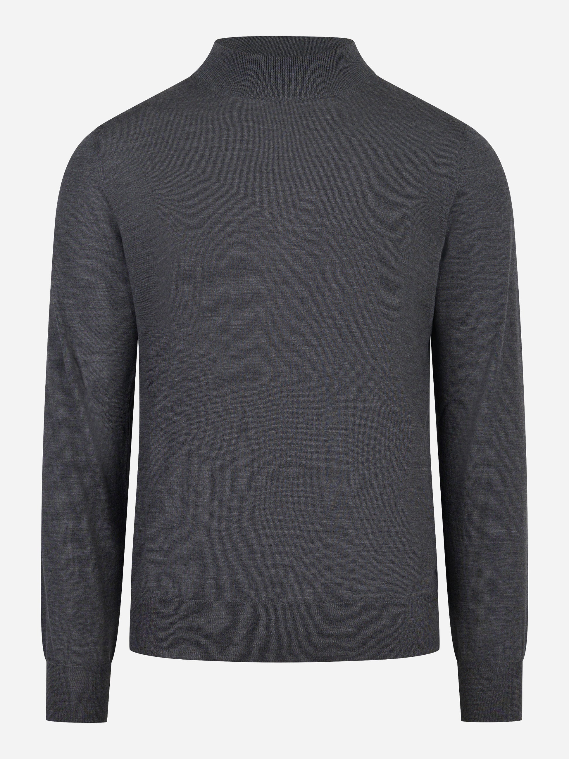 Lupetto in lana merinos extrafine grigio