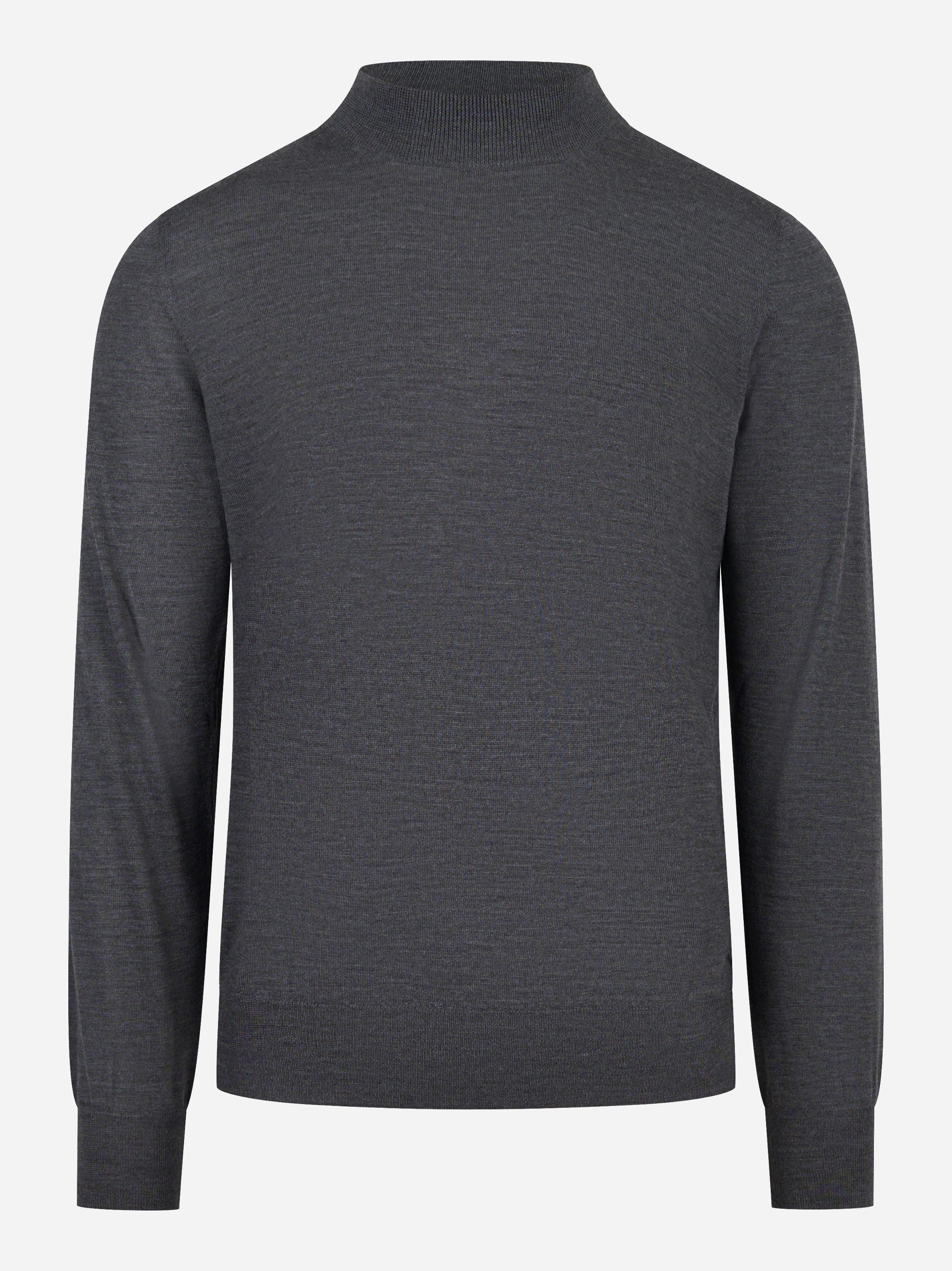 Lupetto in lana merinos extrafine grigio