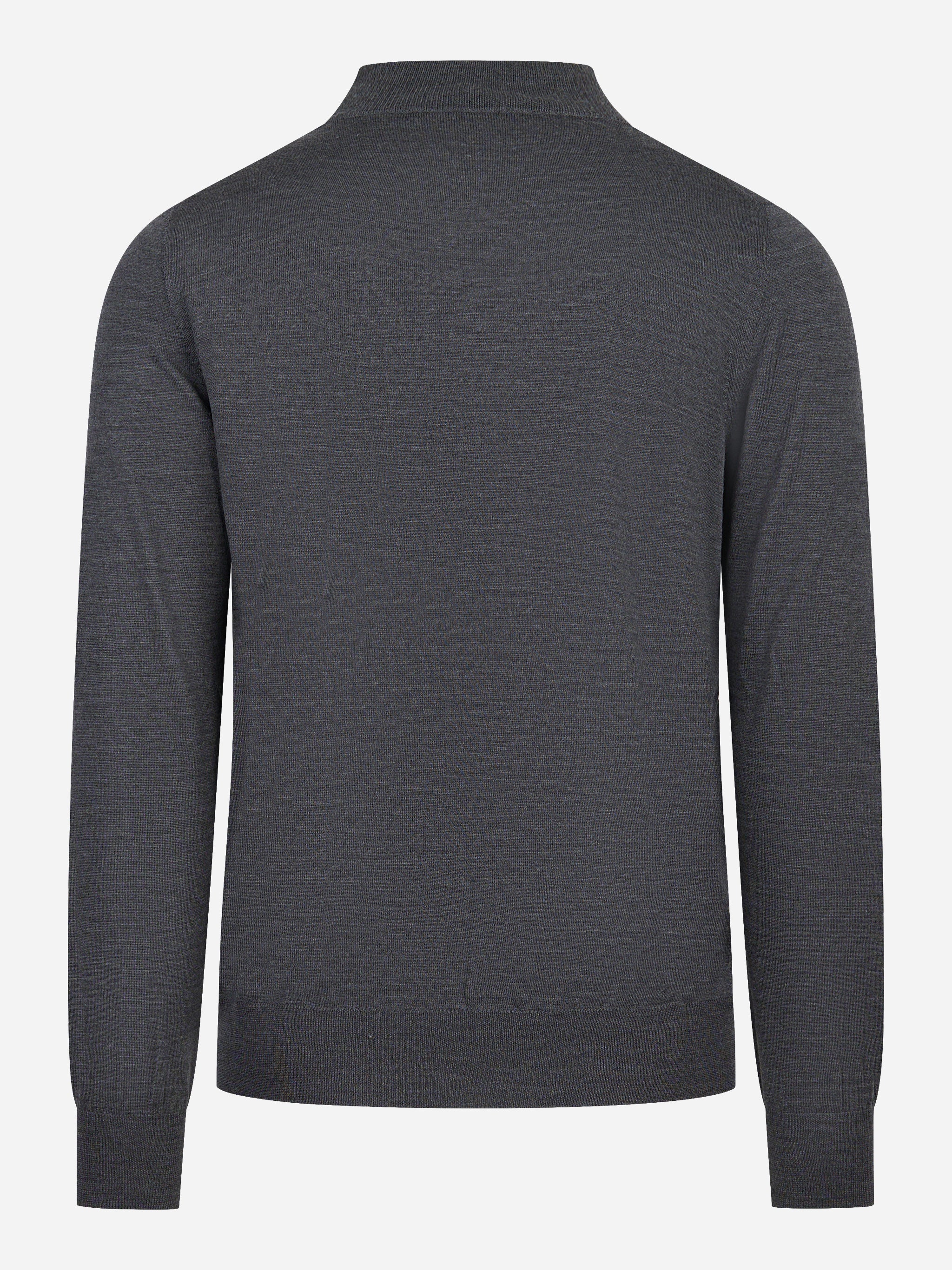 Lupetto in lana merinos extrafine grigio