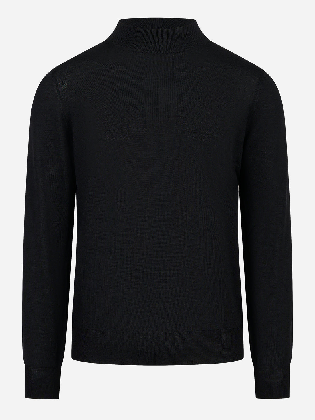 Lupetto in lana merinos extrafine nero