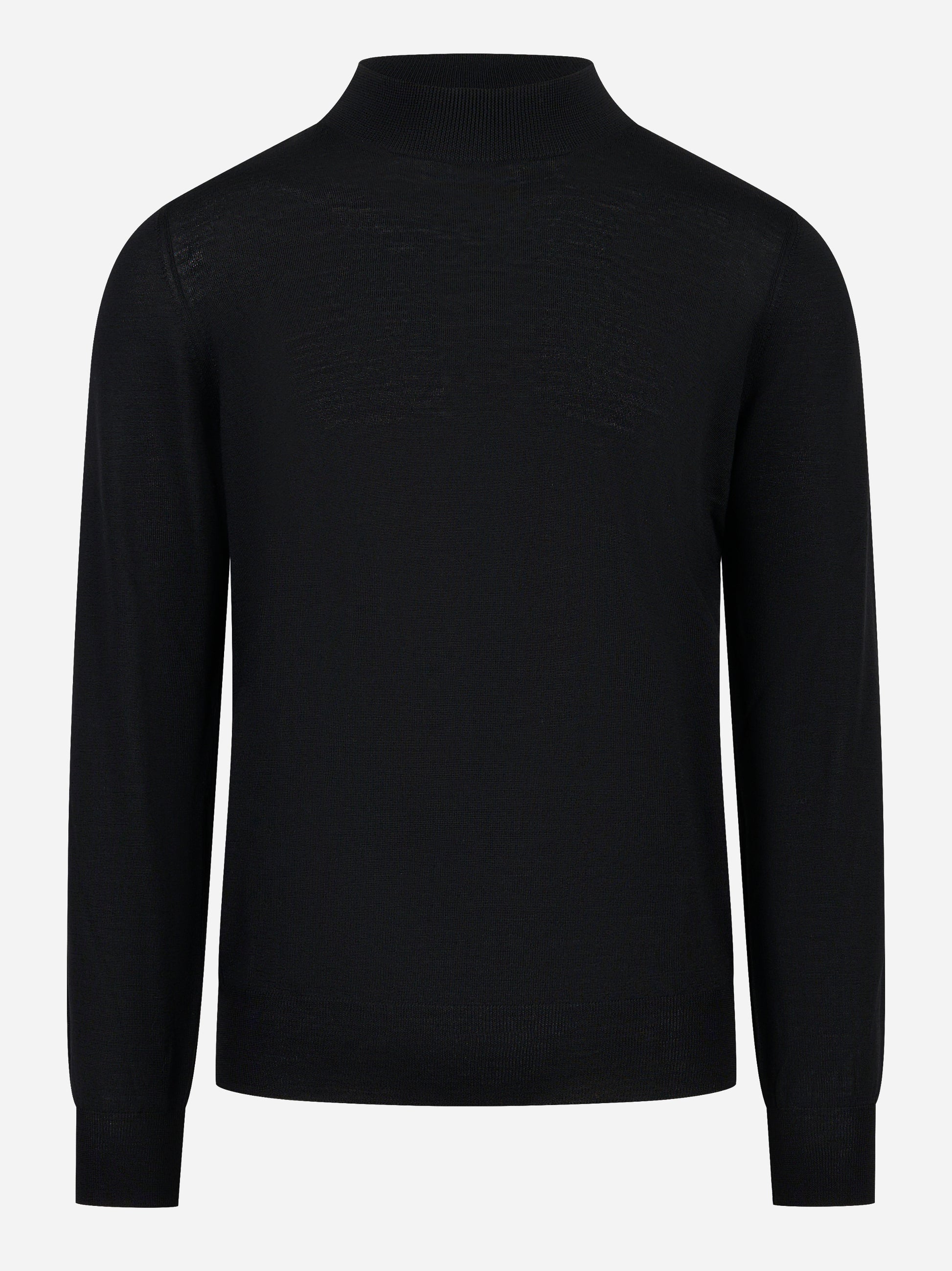 Lupetto in lana merinos extrafine nero