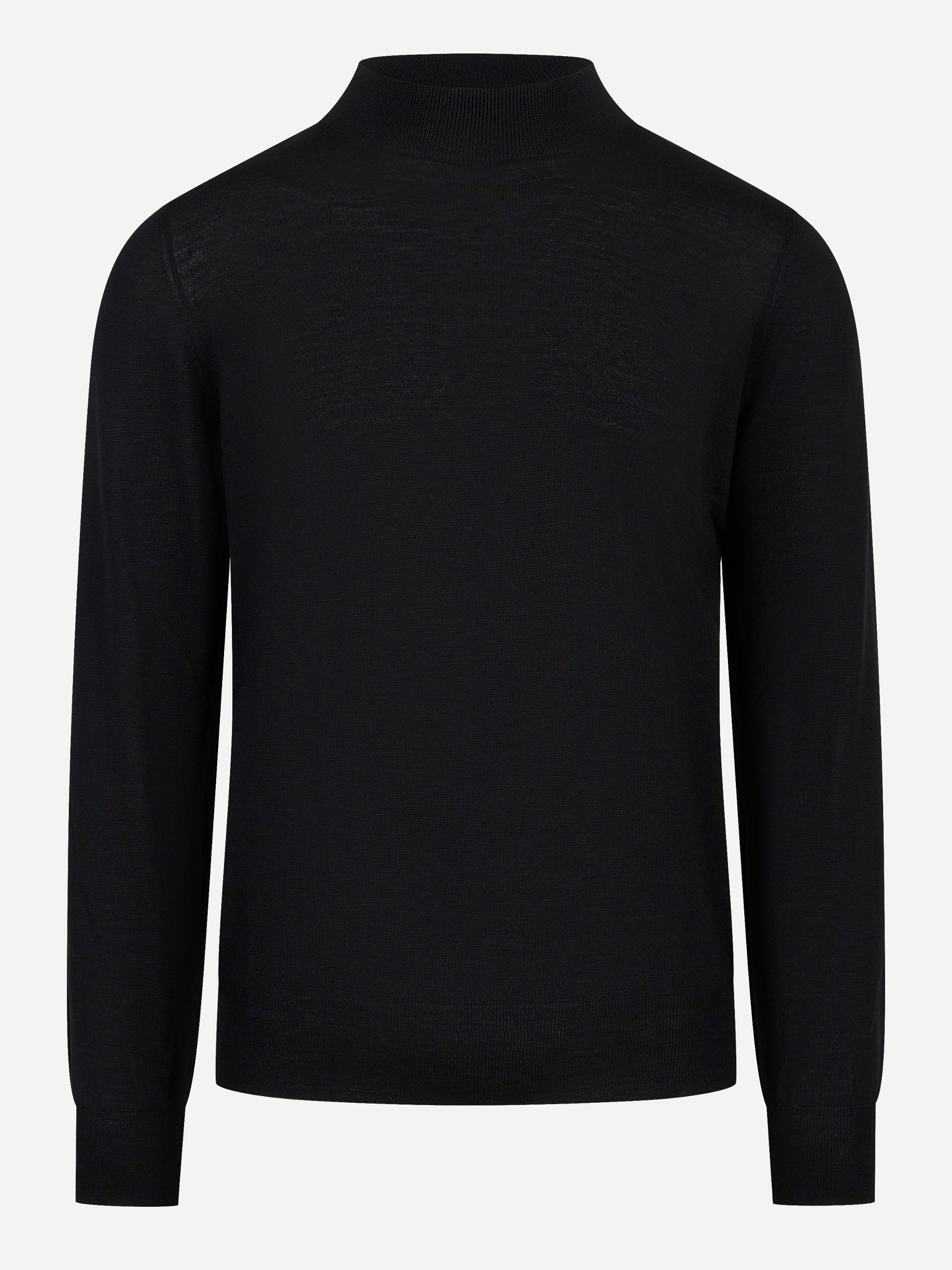 Lupetto in lana merinos extrafine nero