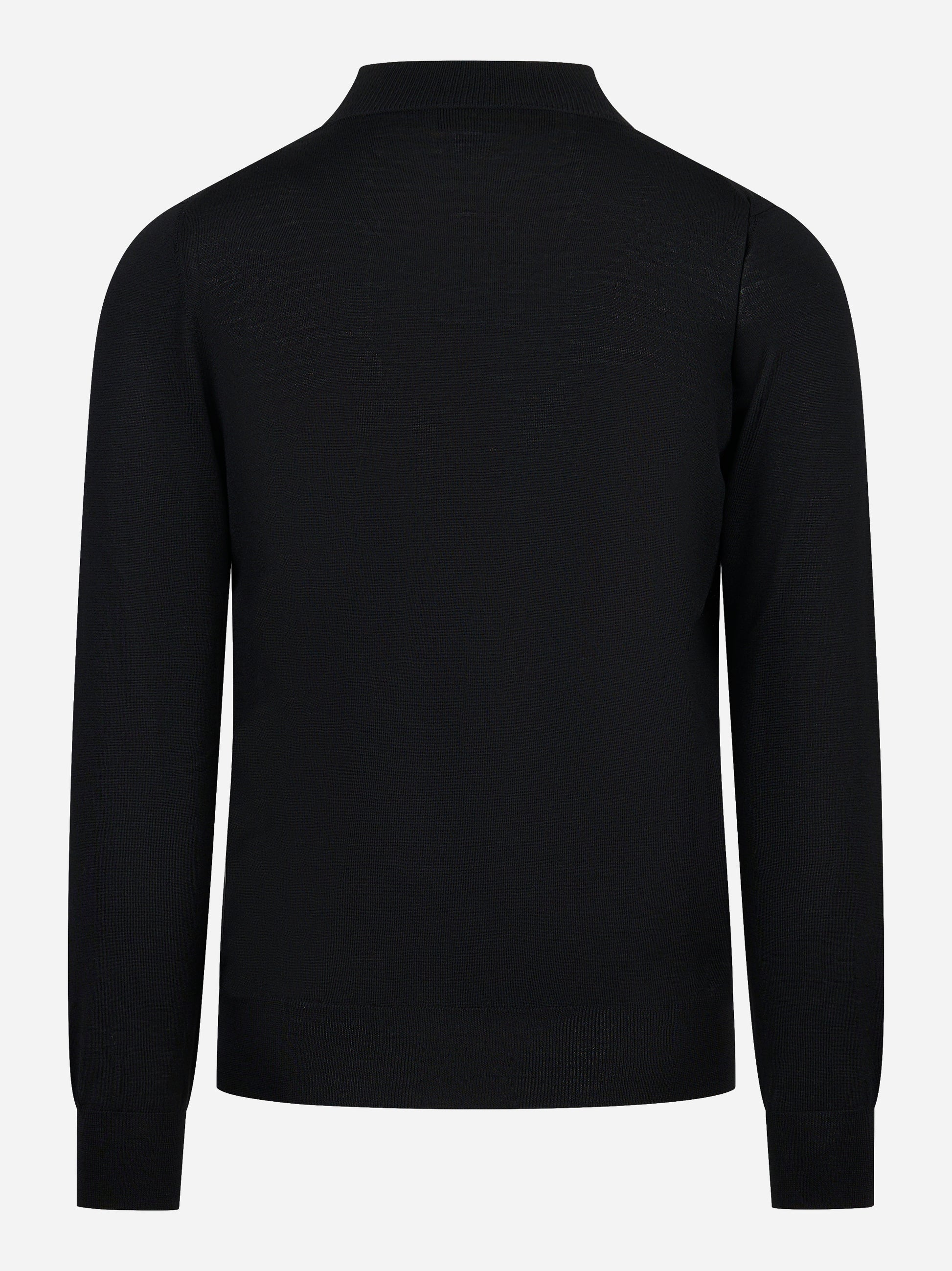 Lupetto in lana merinos extrafine nero