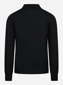 Lupetto in lana merinos extrafine nero