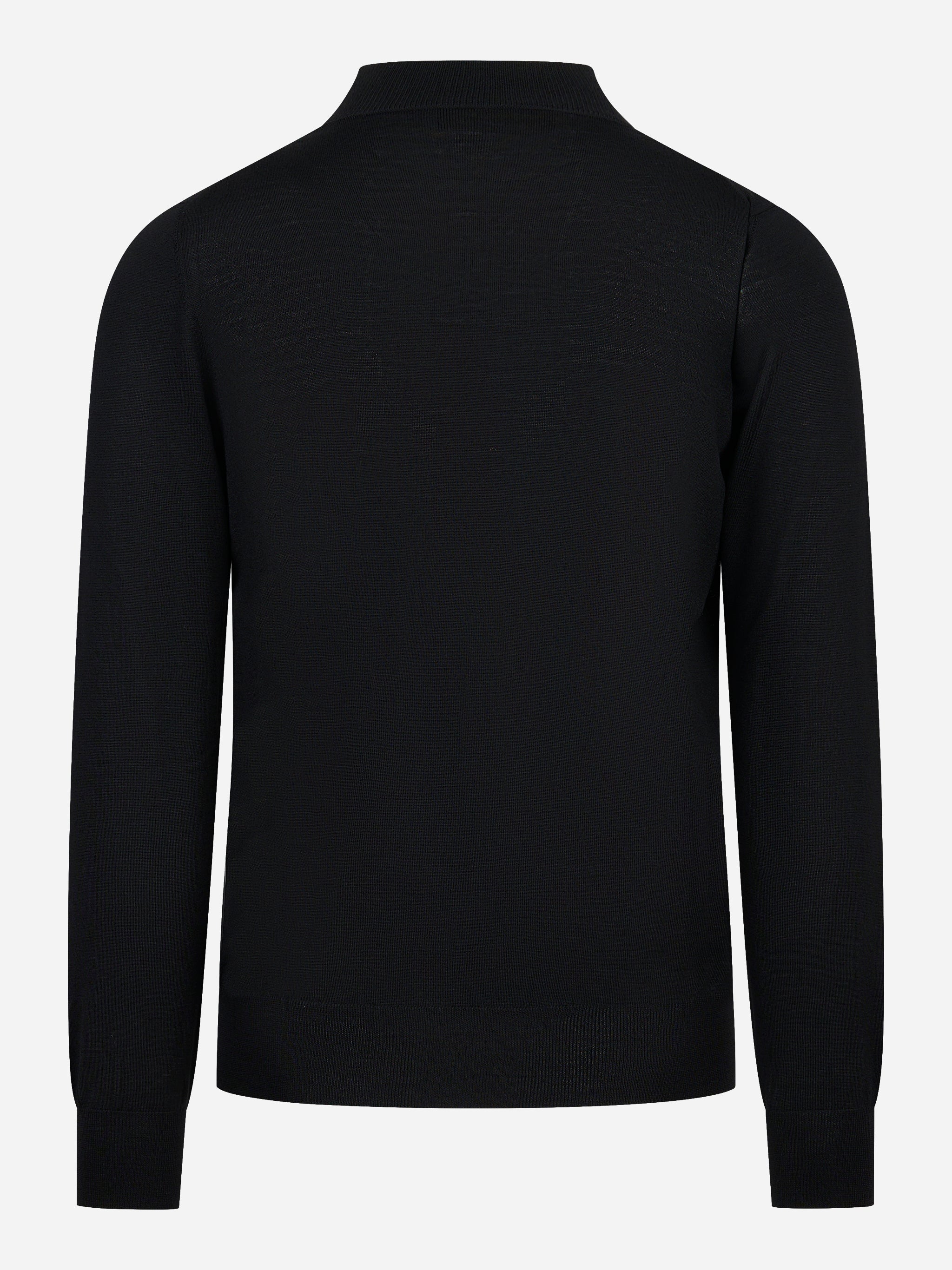 Lupetto in lana merinos extrafine nero