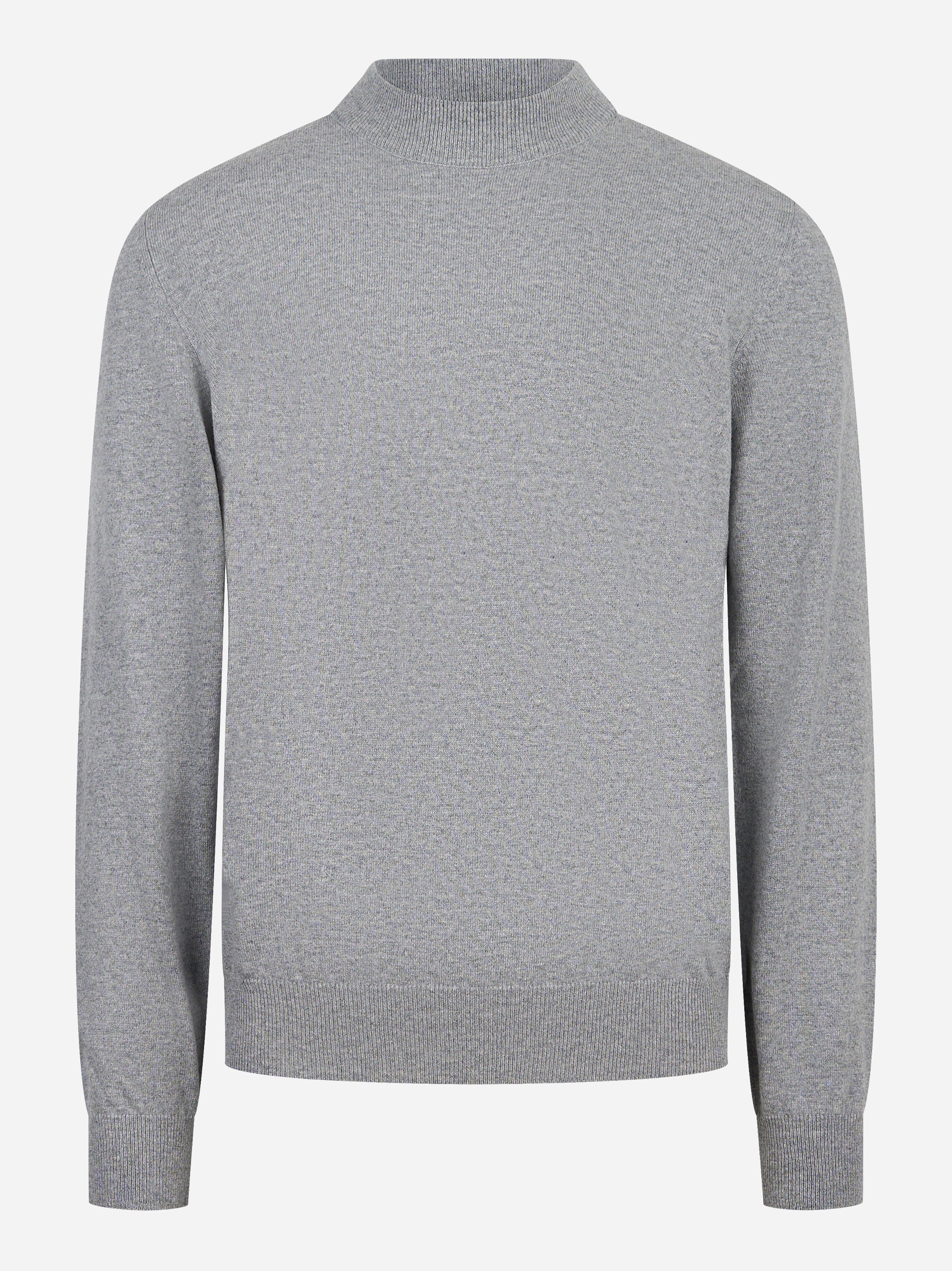 Lupetto in cashmere grigio