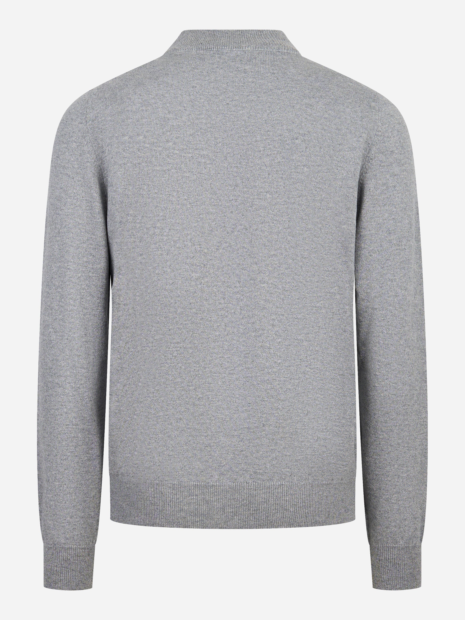 Lupetto in cashmere grigio