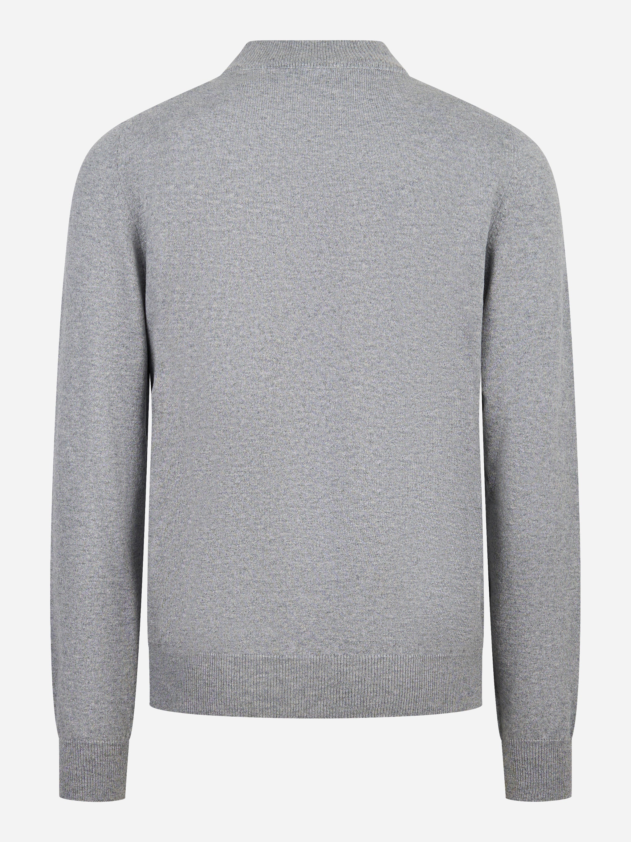 Lupetto in cashmere grigio