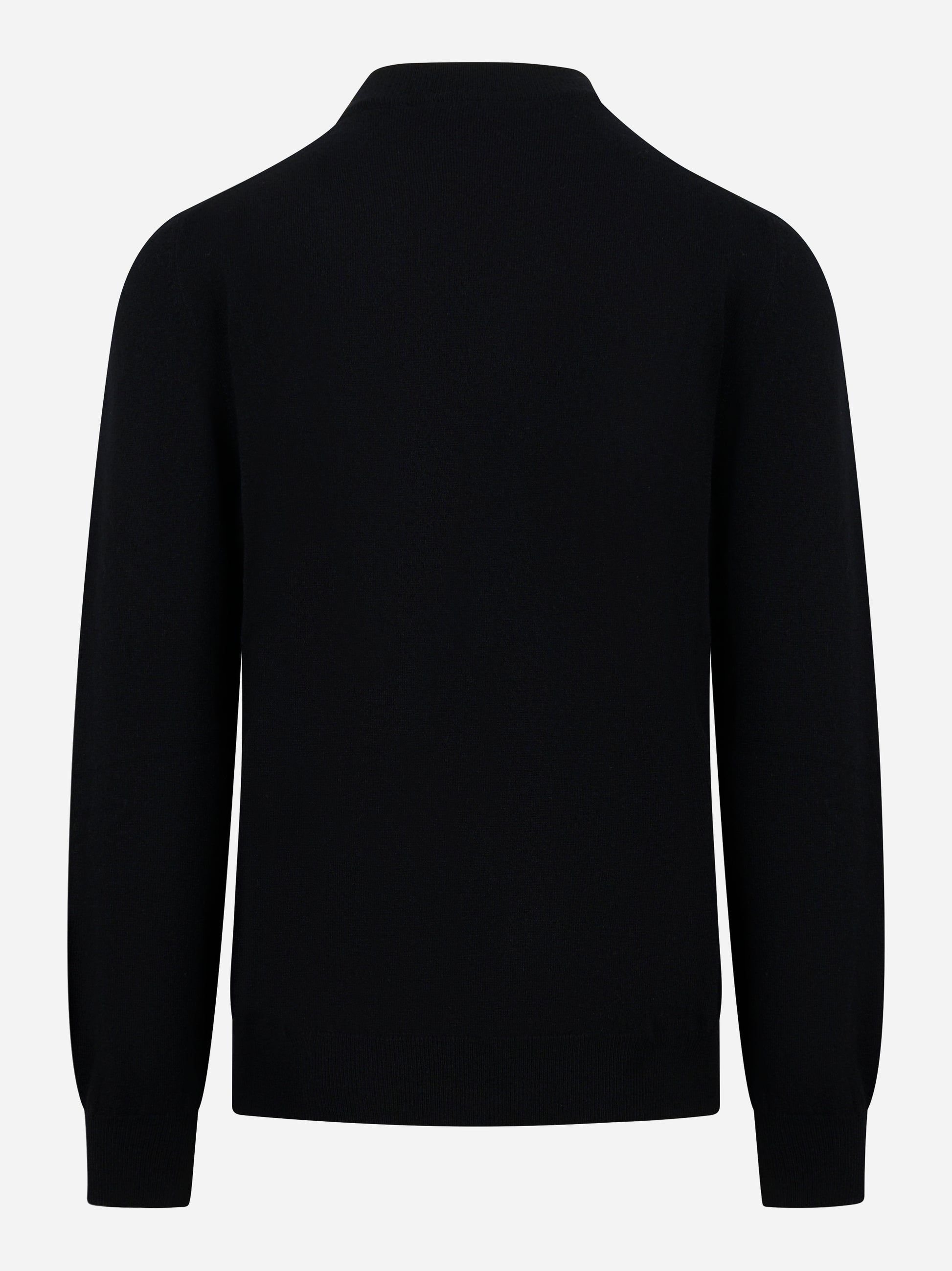 Lupetto in cashmere nero