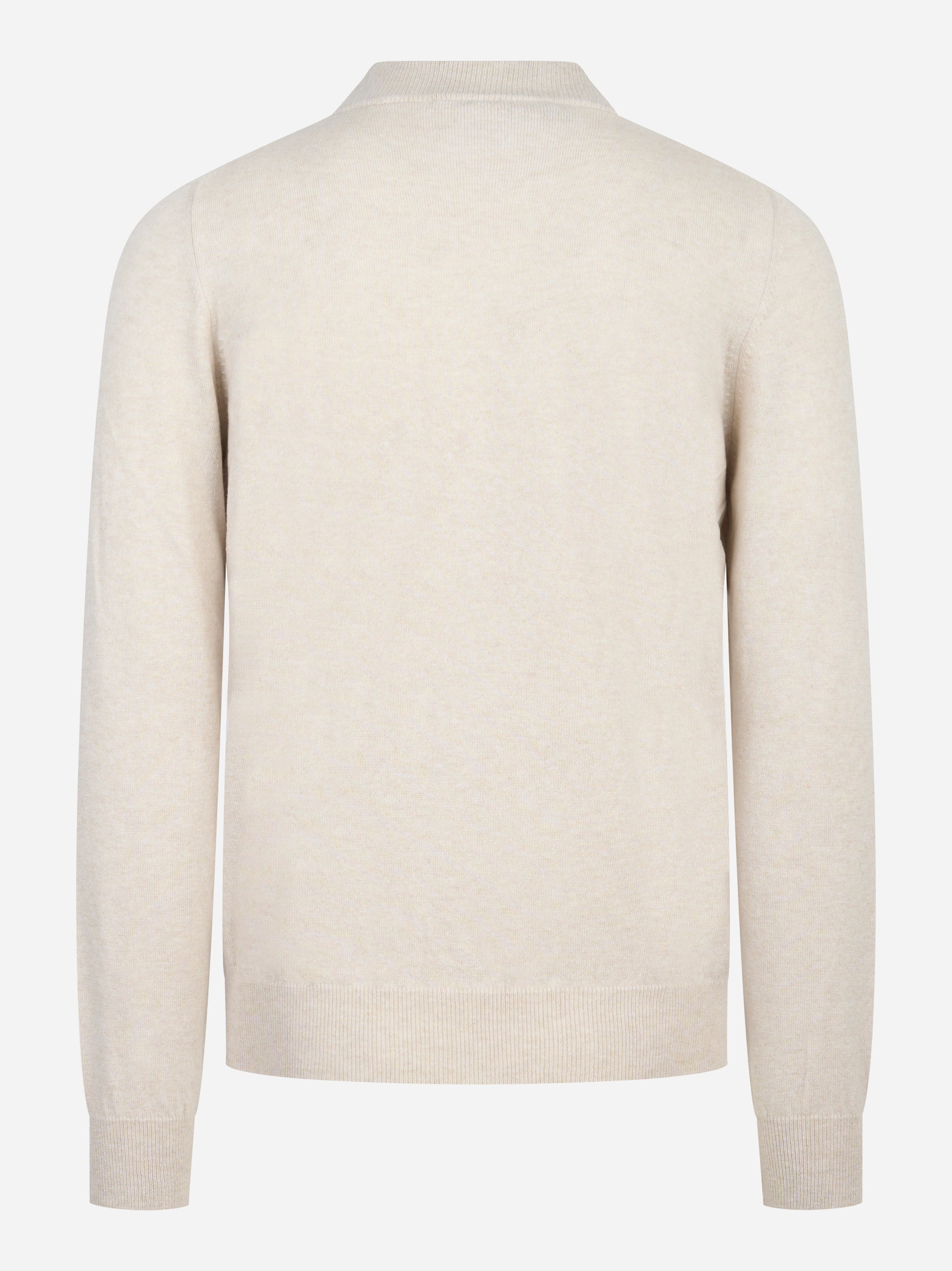 Lupetto in cashmere beige