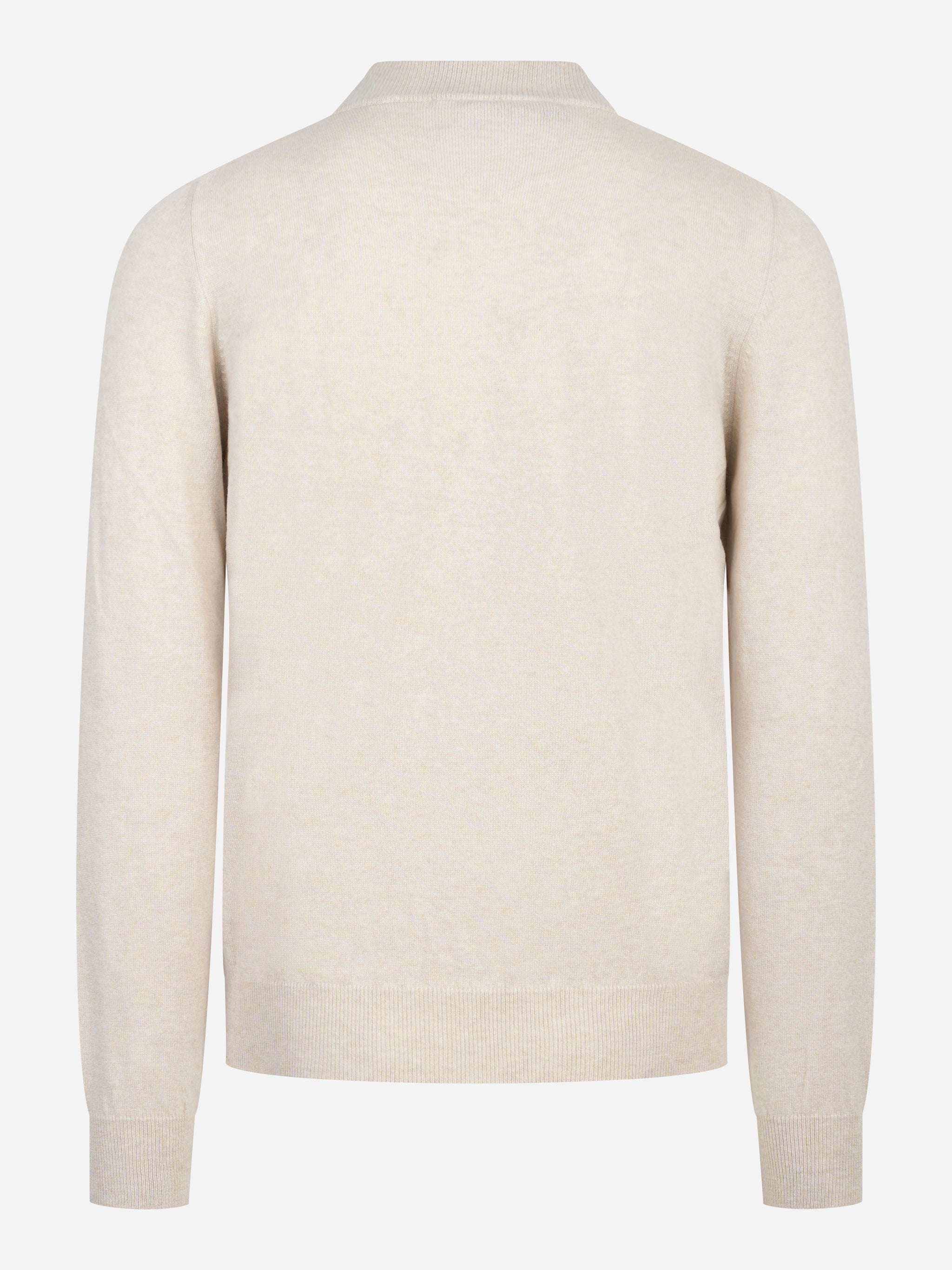 Lupetto in cashmere beige