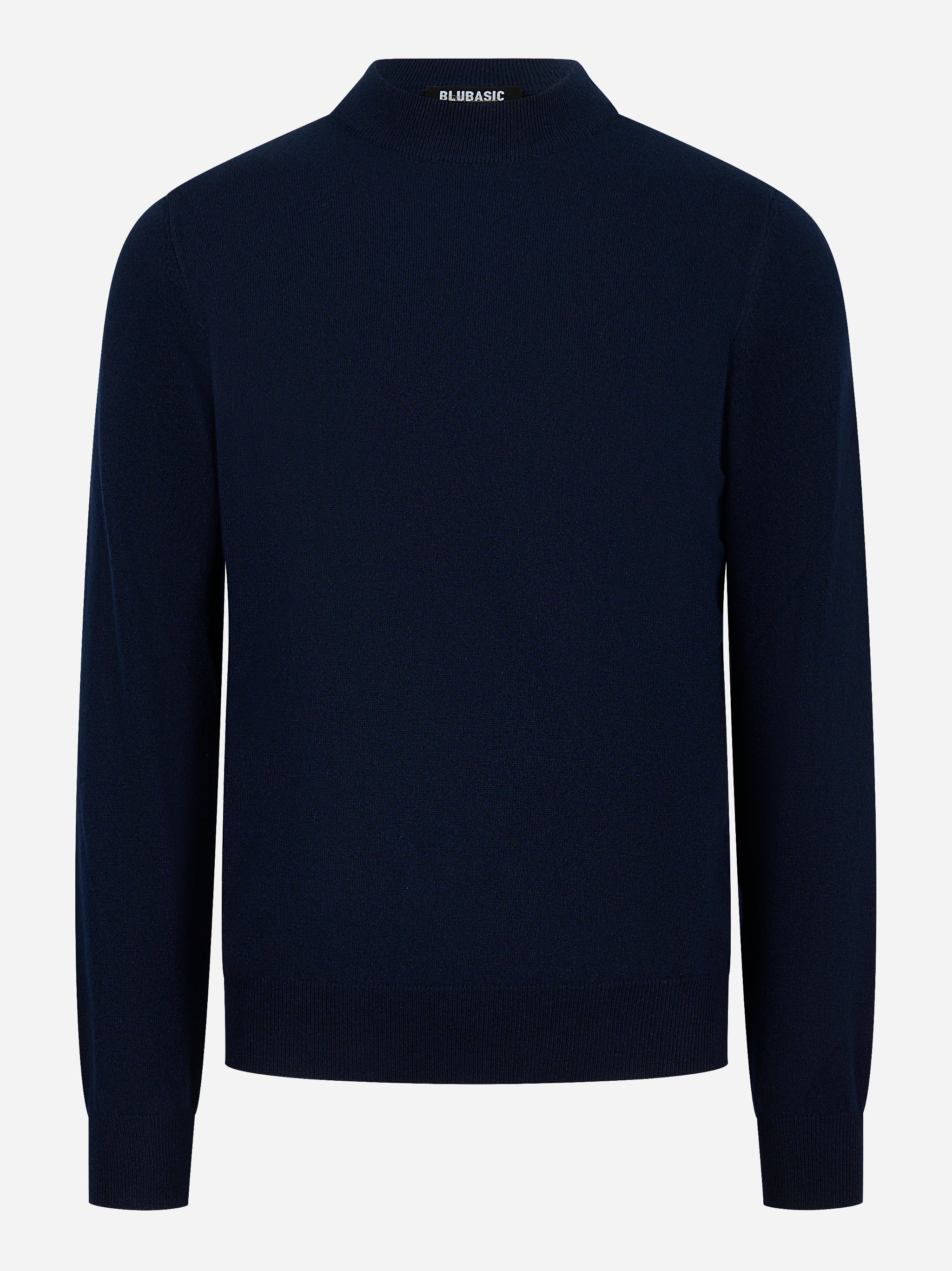 Lupetto in cashmere blu