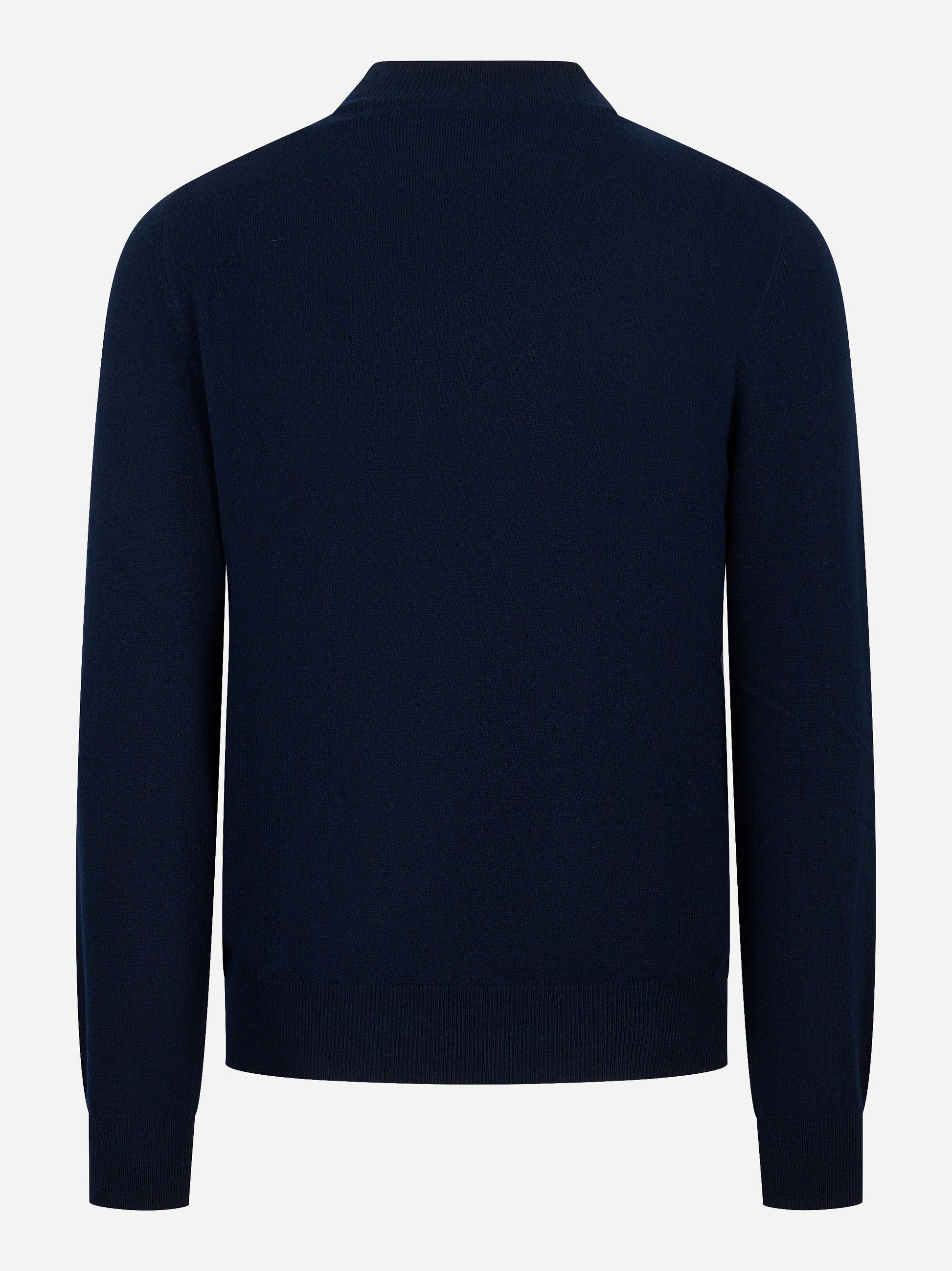 Lupetto in cashmere blu