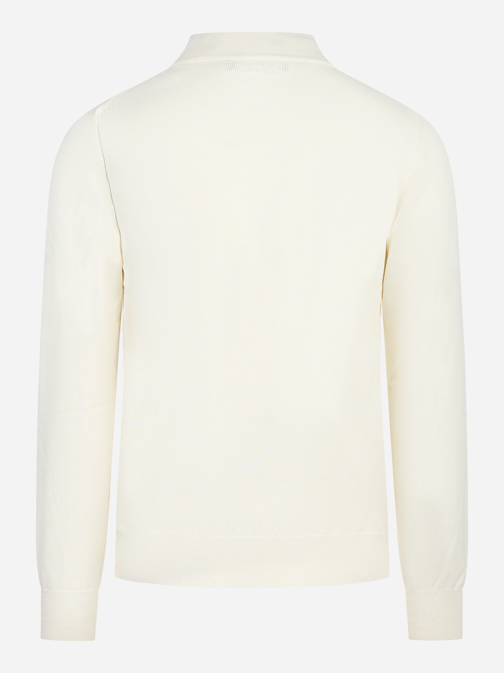 Lupetto in lana merinos finezza 12 bianco