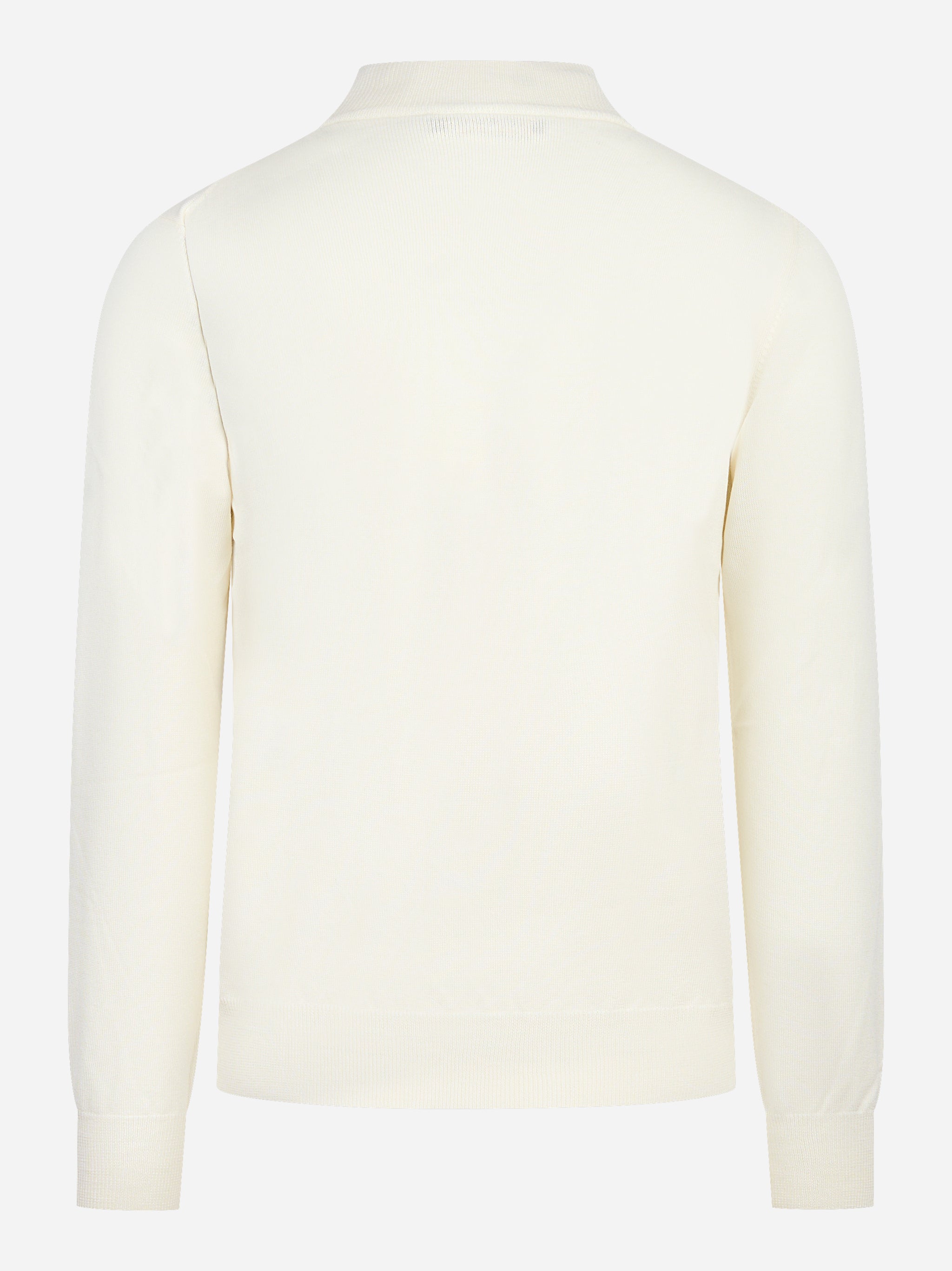 Lupetto in lana merinos finezza 12 bianco