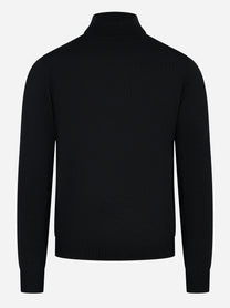 Lupetto in lana merinos finezza 12 nero