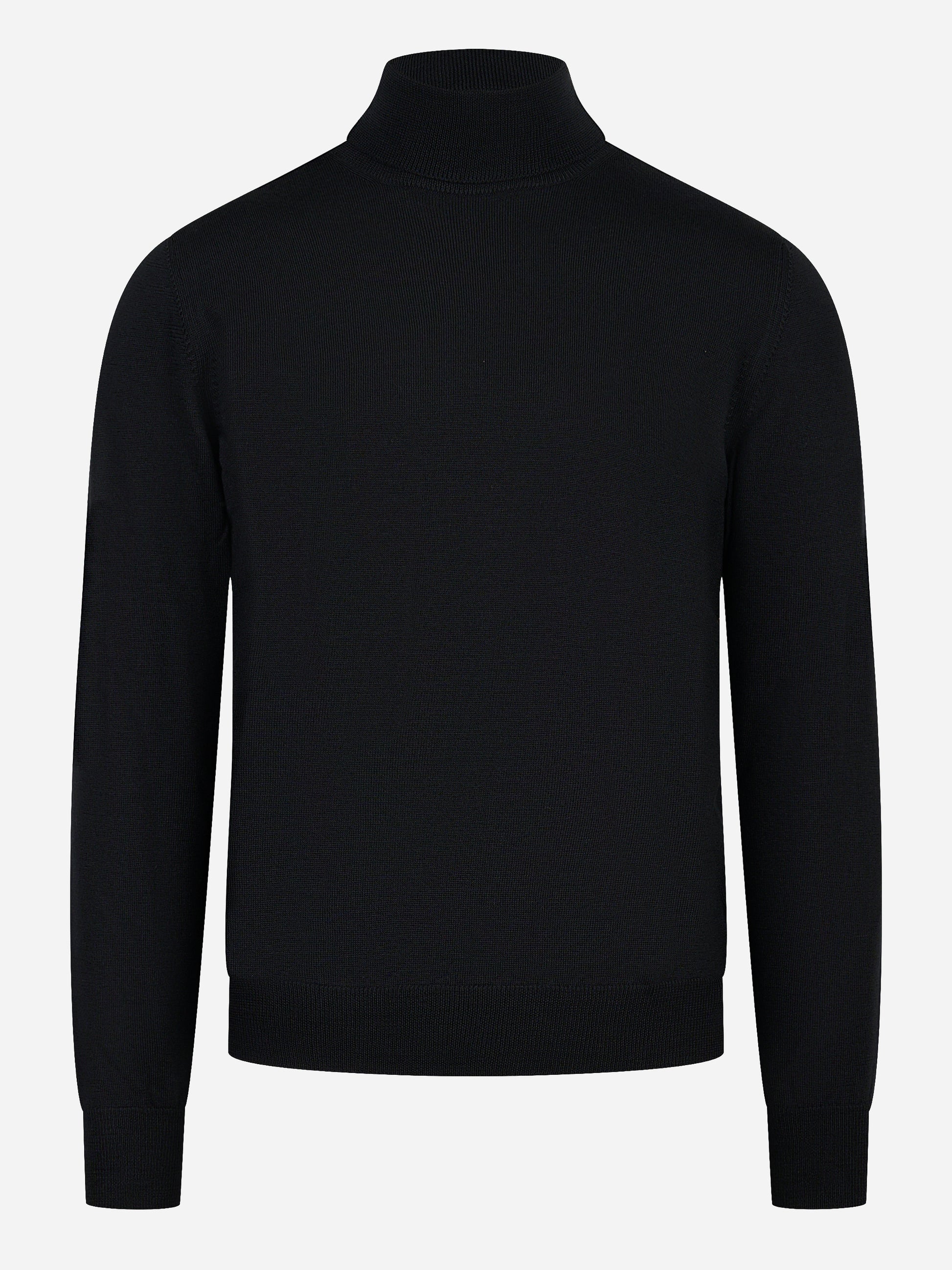 dolcevita in lana merinos finezza 12 nero